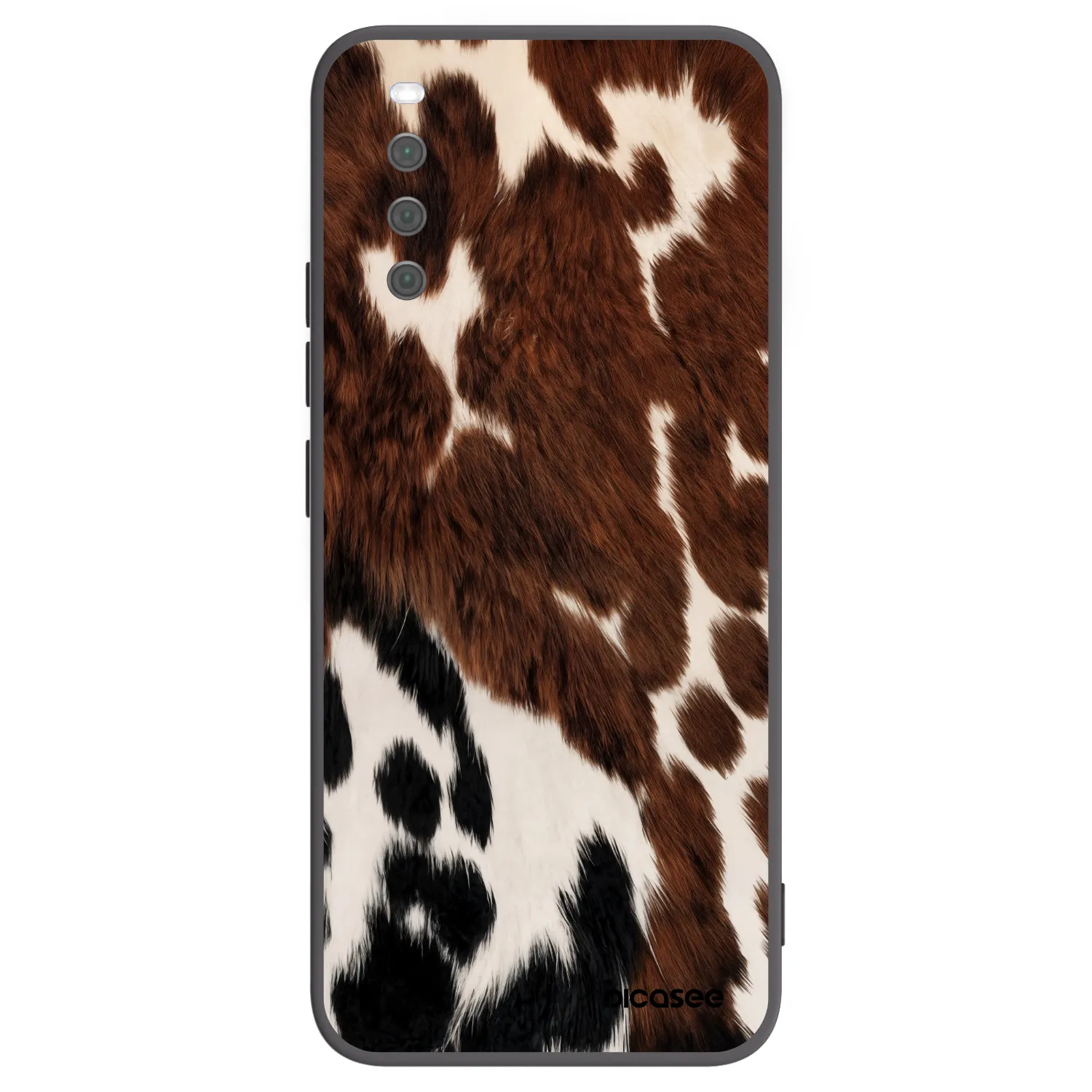Picasee crna silikonska maskica za Sony Xperia 10 III - Rust