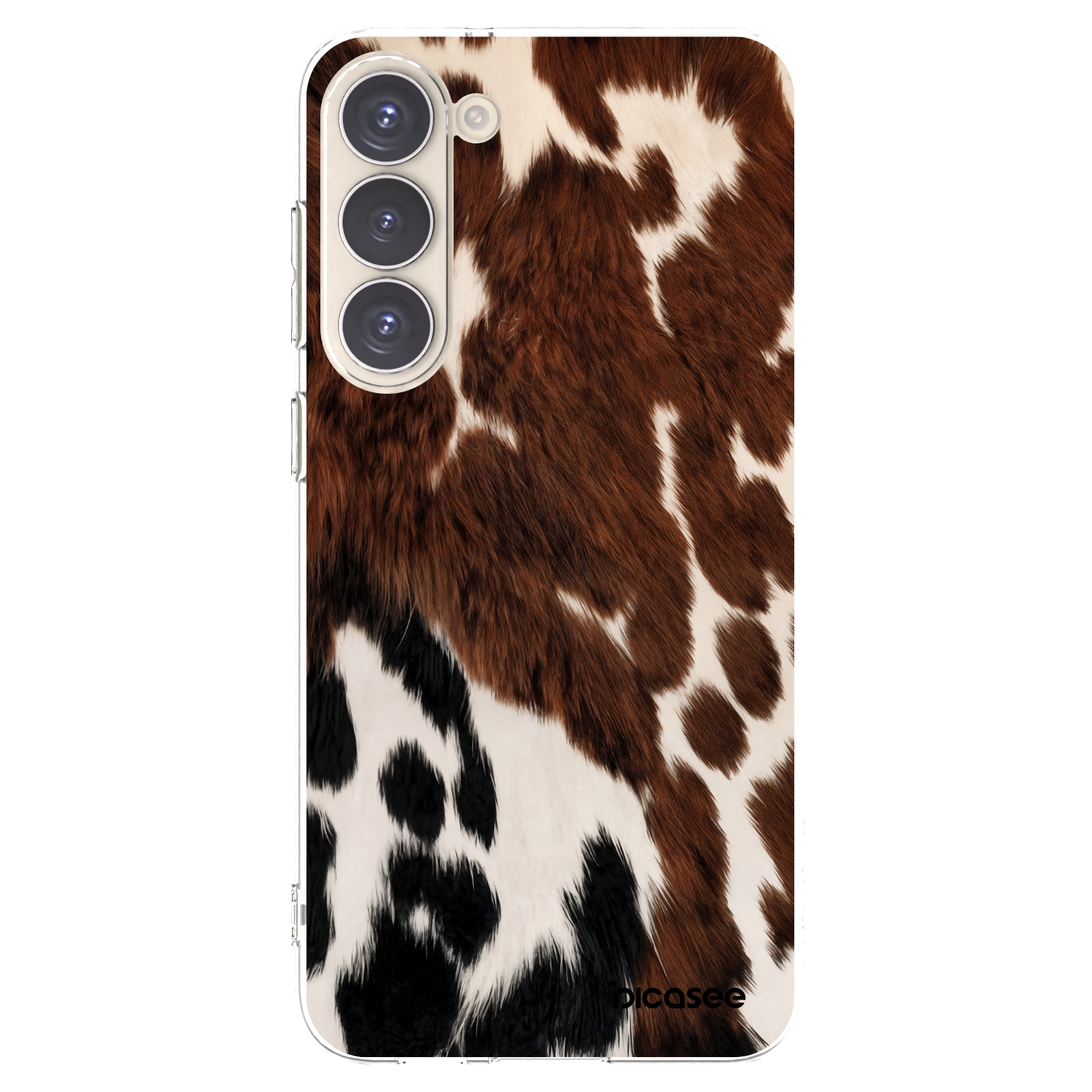 Picasee silikonska prozirna maskica za Samsung Galaxy S23+ 5G - Rust