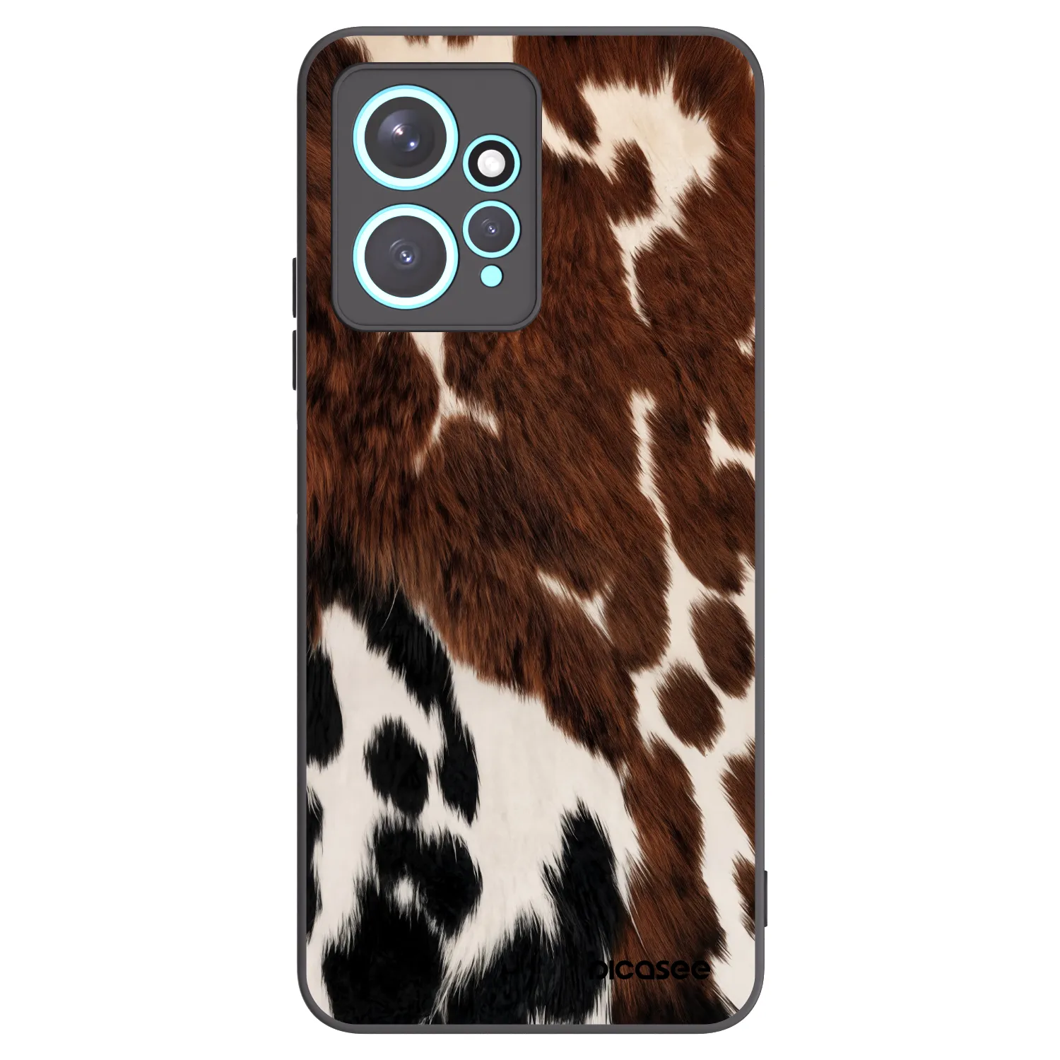 Picasee crna silikonska maskica za Xiaomi Redmi Note 12 4G - Rust