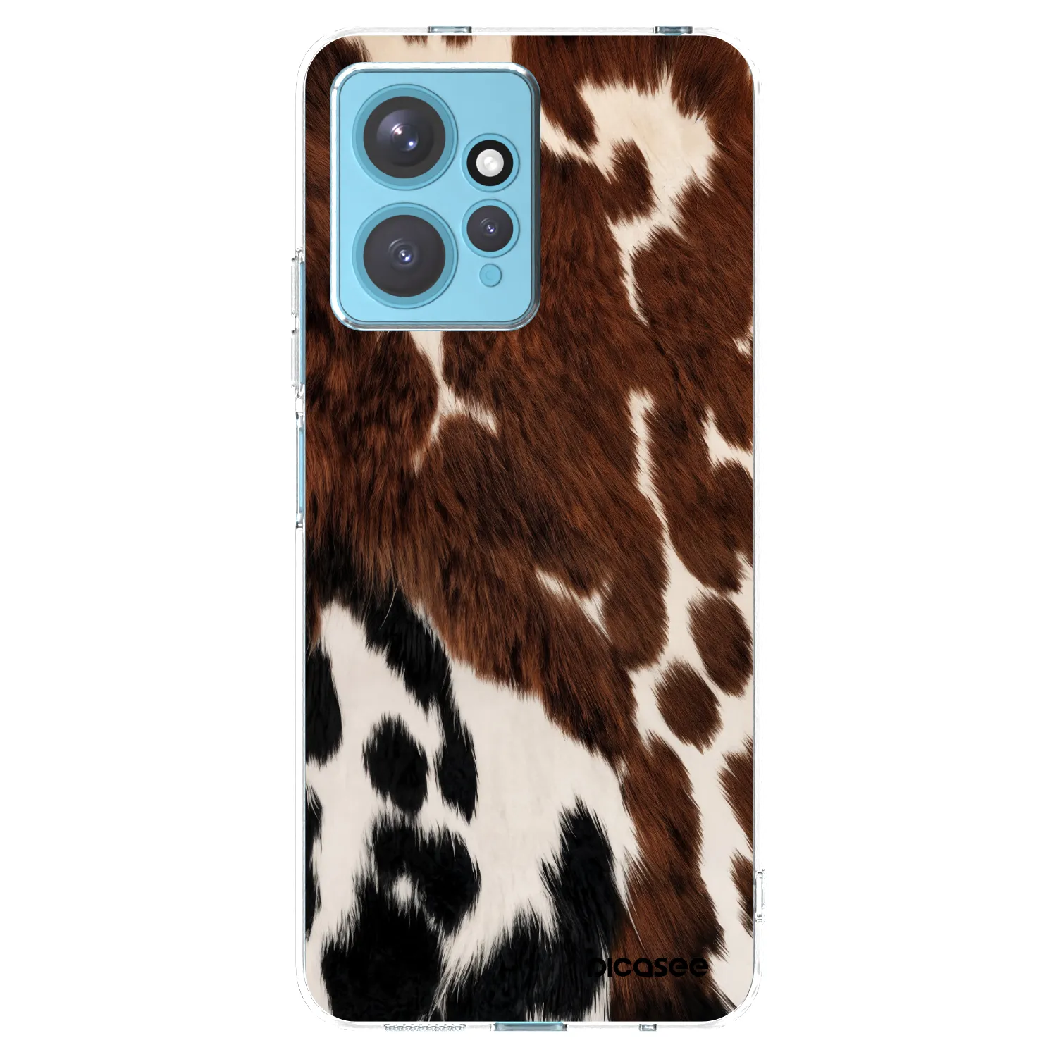 Picasee silikonska prozirna maskica za Xiaomi Redmi Note 12 4G - Rust