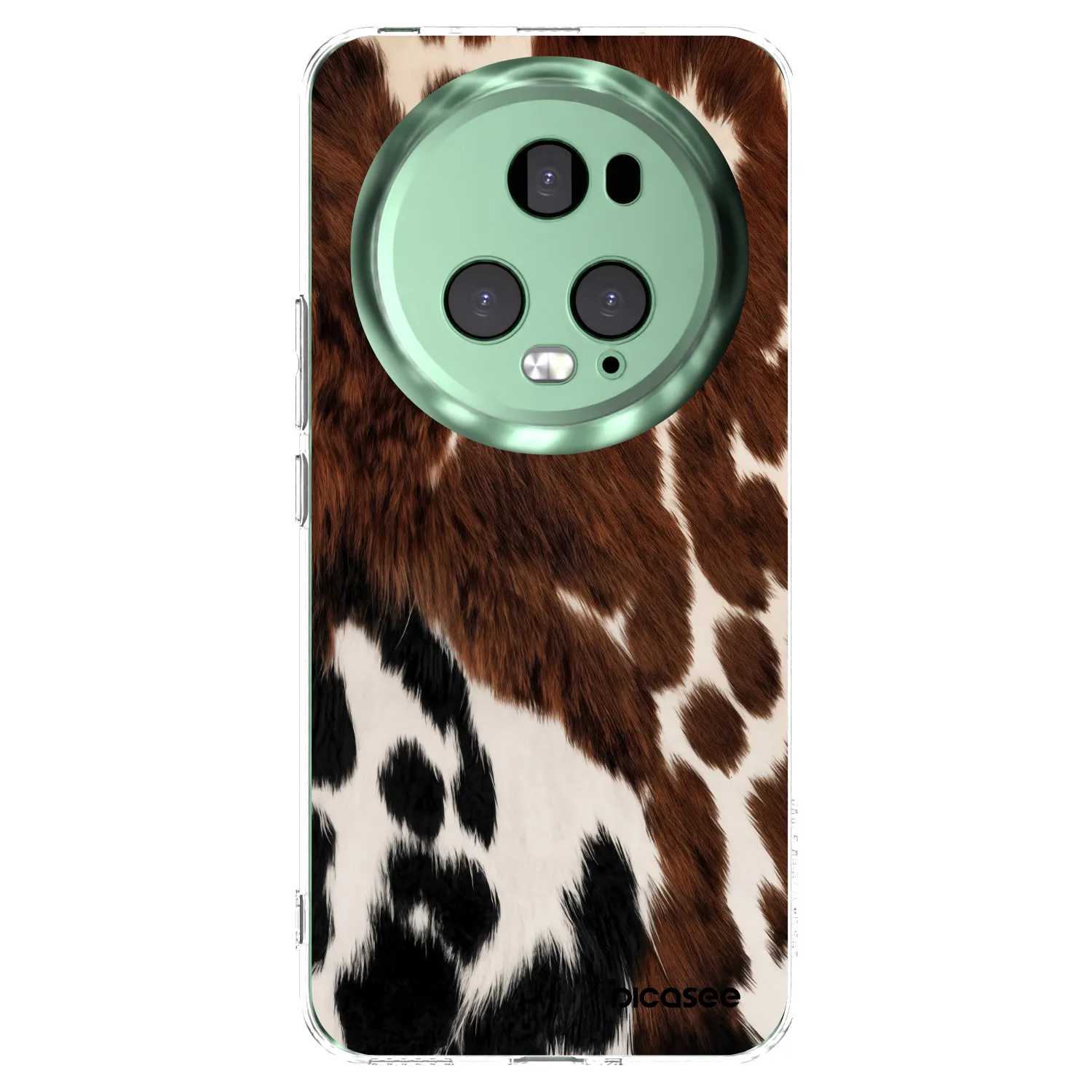 Picasee silikonska prozirna maskica za Honor Magic5 Pro - Rust