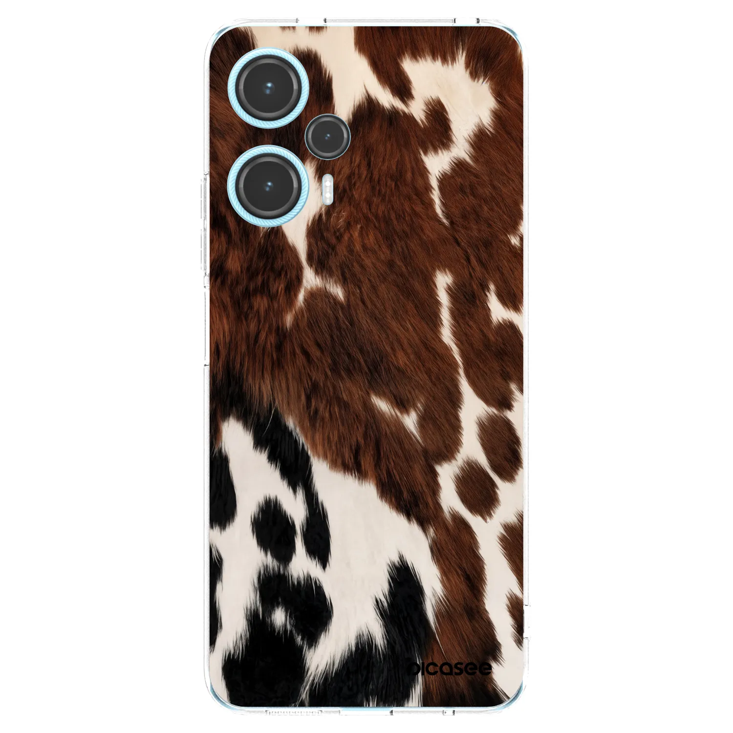 Picasee silikonska prozirna maskica za Xiaomi Poco F5 - Rust