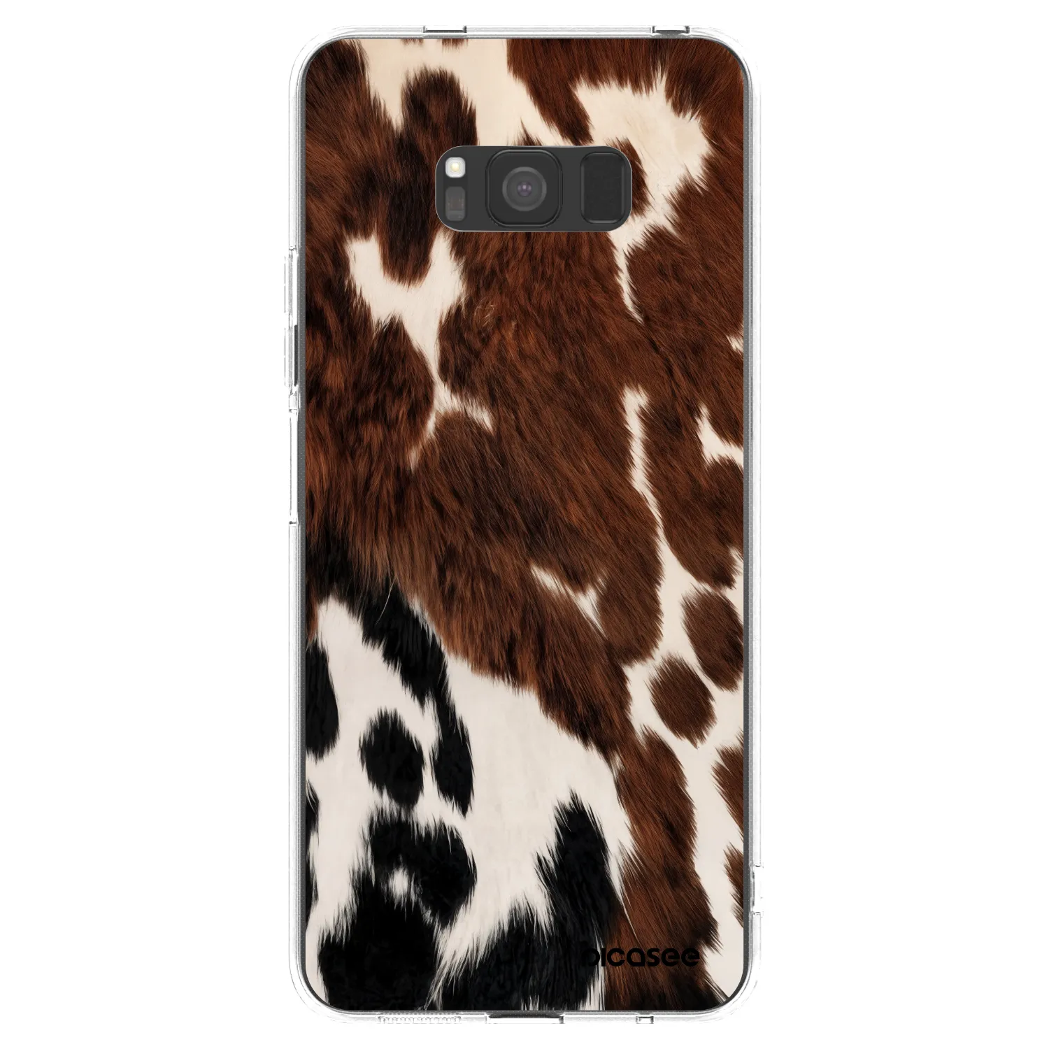 Picasee silikonska prozirna maskica za Samsung Galaxy S8 G950F - Rust