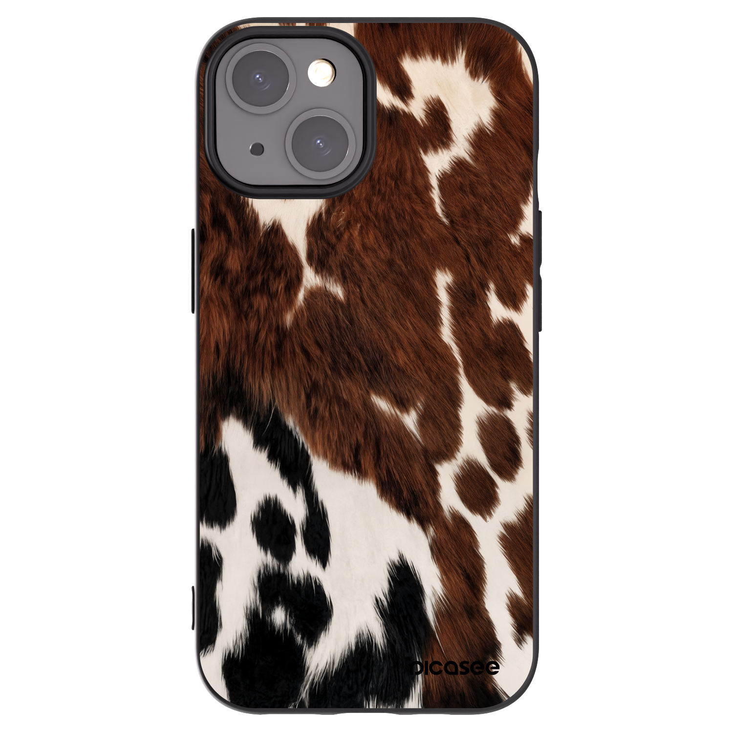 Picasee crna silikonska maskica za Apple iPhone 15 - Rust