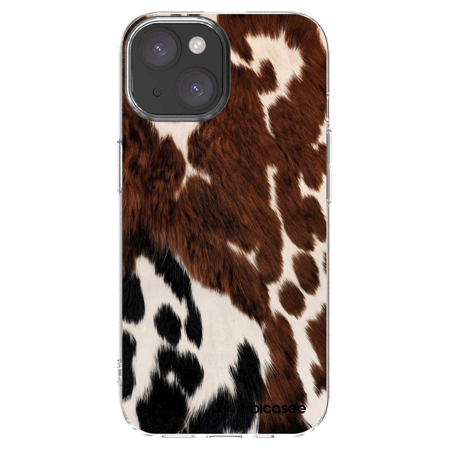 Picasee silikonska prozirna maskica za Apple iPhone 15 - Rust