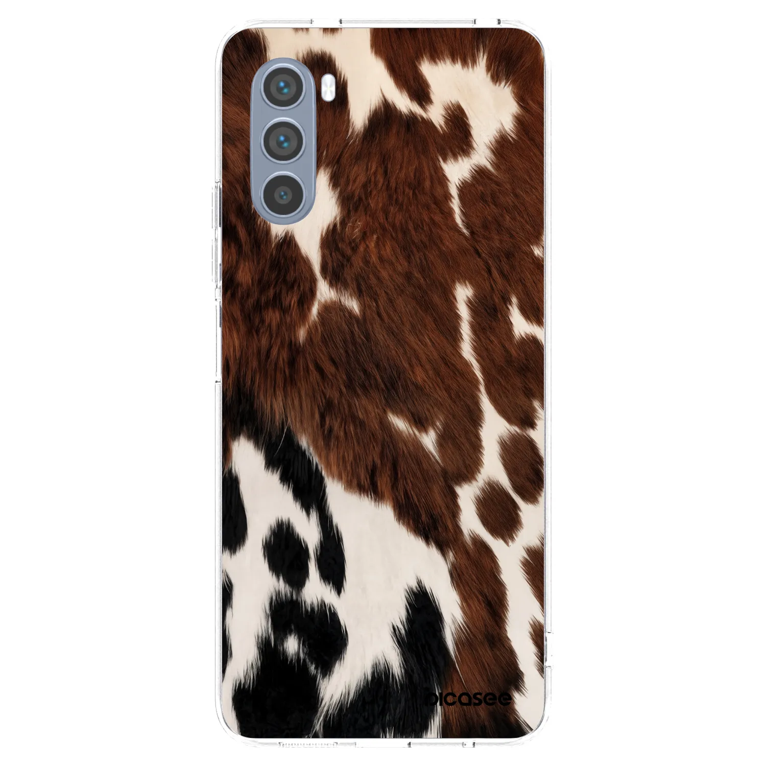 Picasee silikonska prozirna maskica za Motorola Moto G62 - Rust