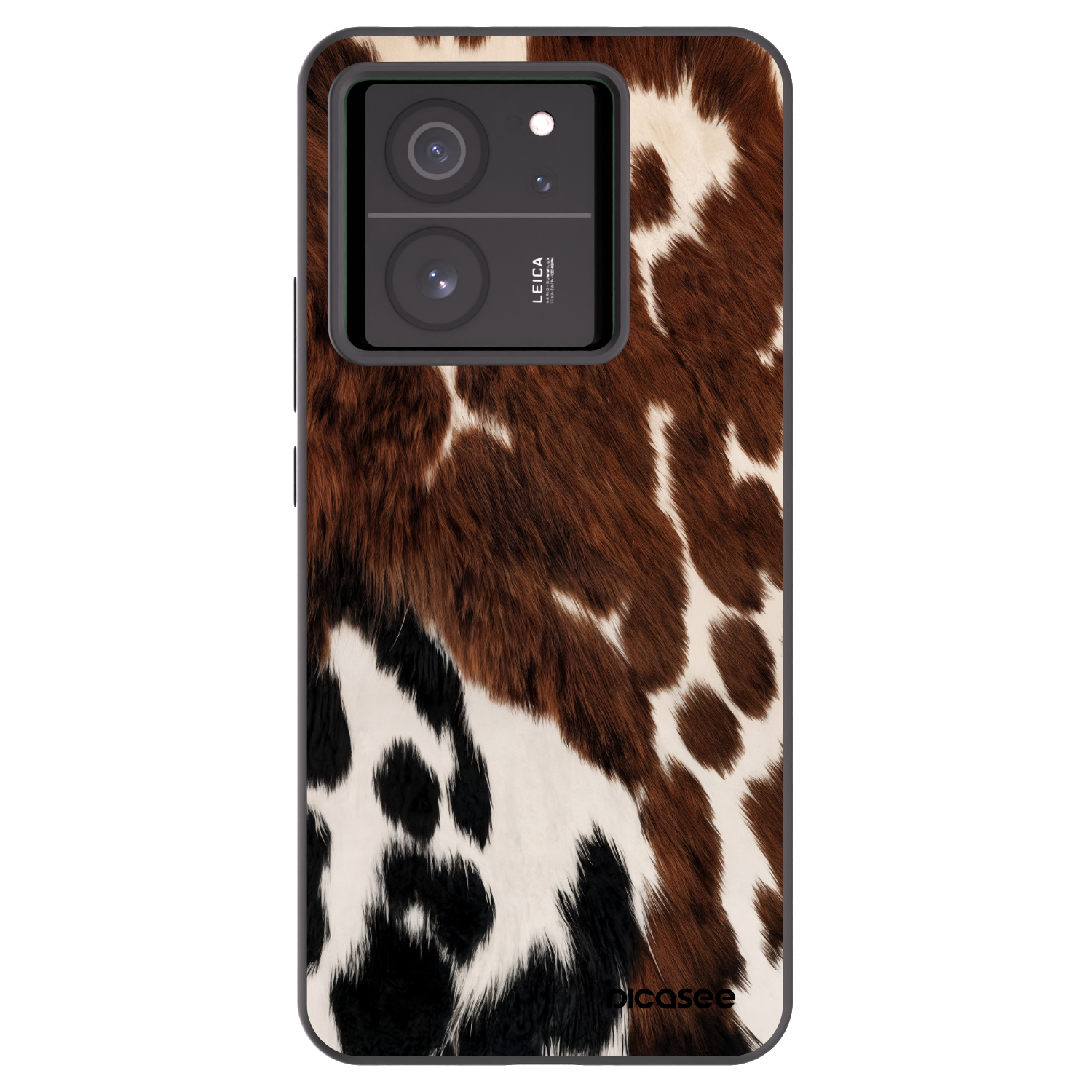 Picasee crna silikonska maskica za Xiaomi 13T - Rust