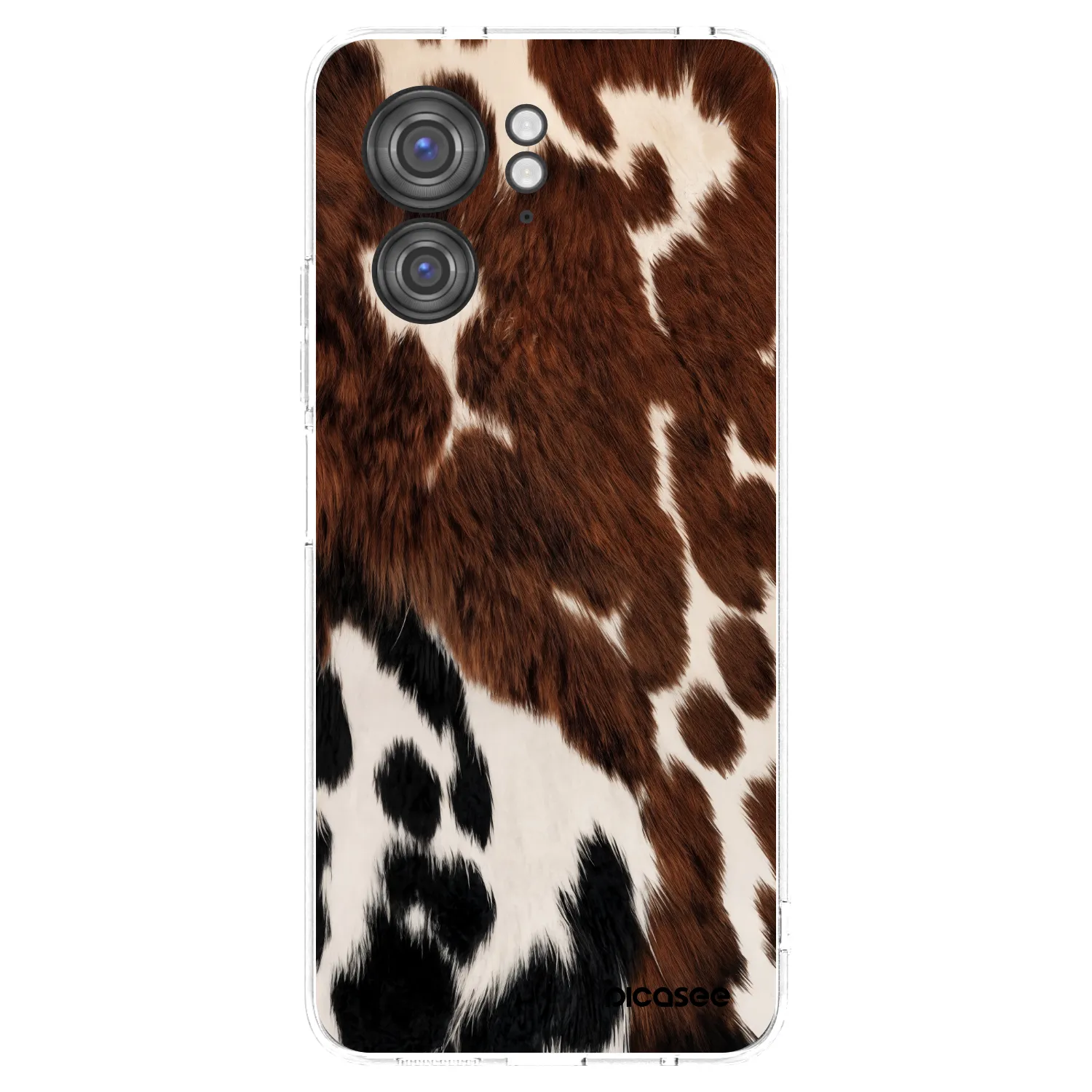 Picasee silikonska prozirna maskica za Motorola Edge 40 - Rust