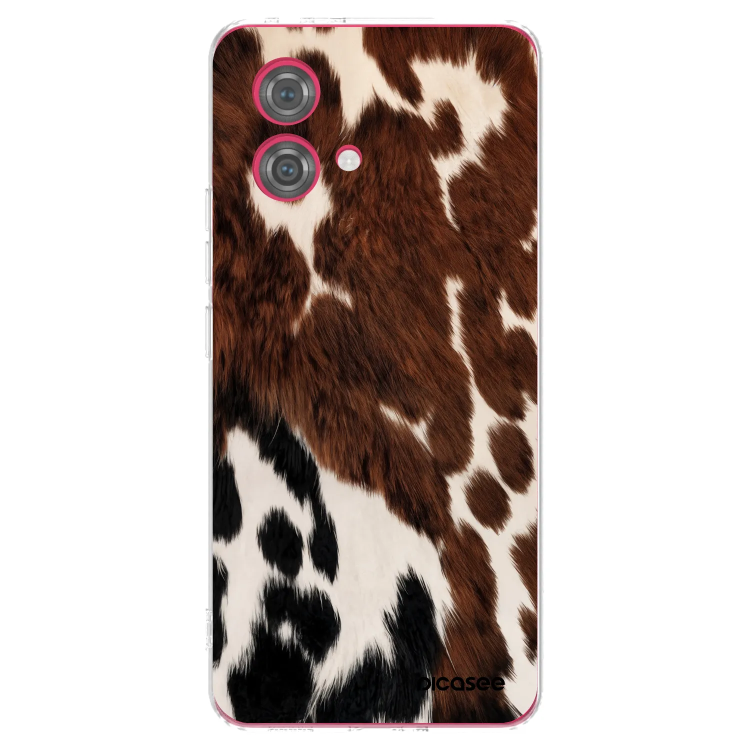 Picasee silikonska prozirna maskica za Motorola Moto G84 5G - Rust