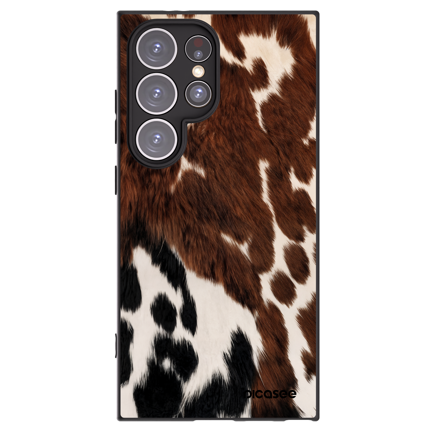 Picasee crna silikonska maskica za Samsung Galaxy S24 Ultra S928B 5G - Rust