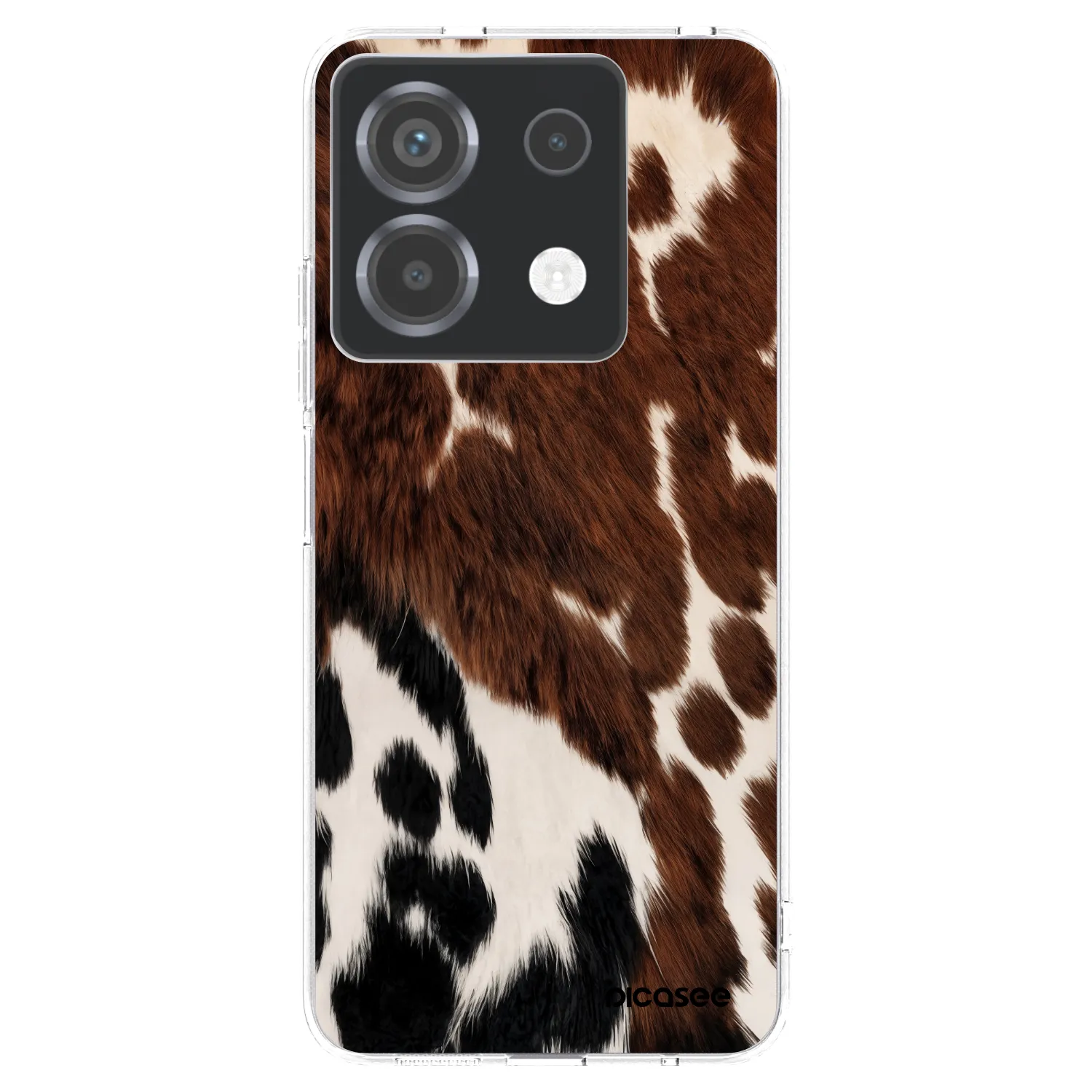 Picasee silikonska prozirna maskica za Xiaomi Poco X6 - Rust