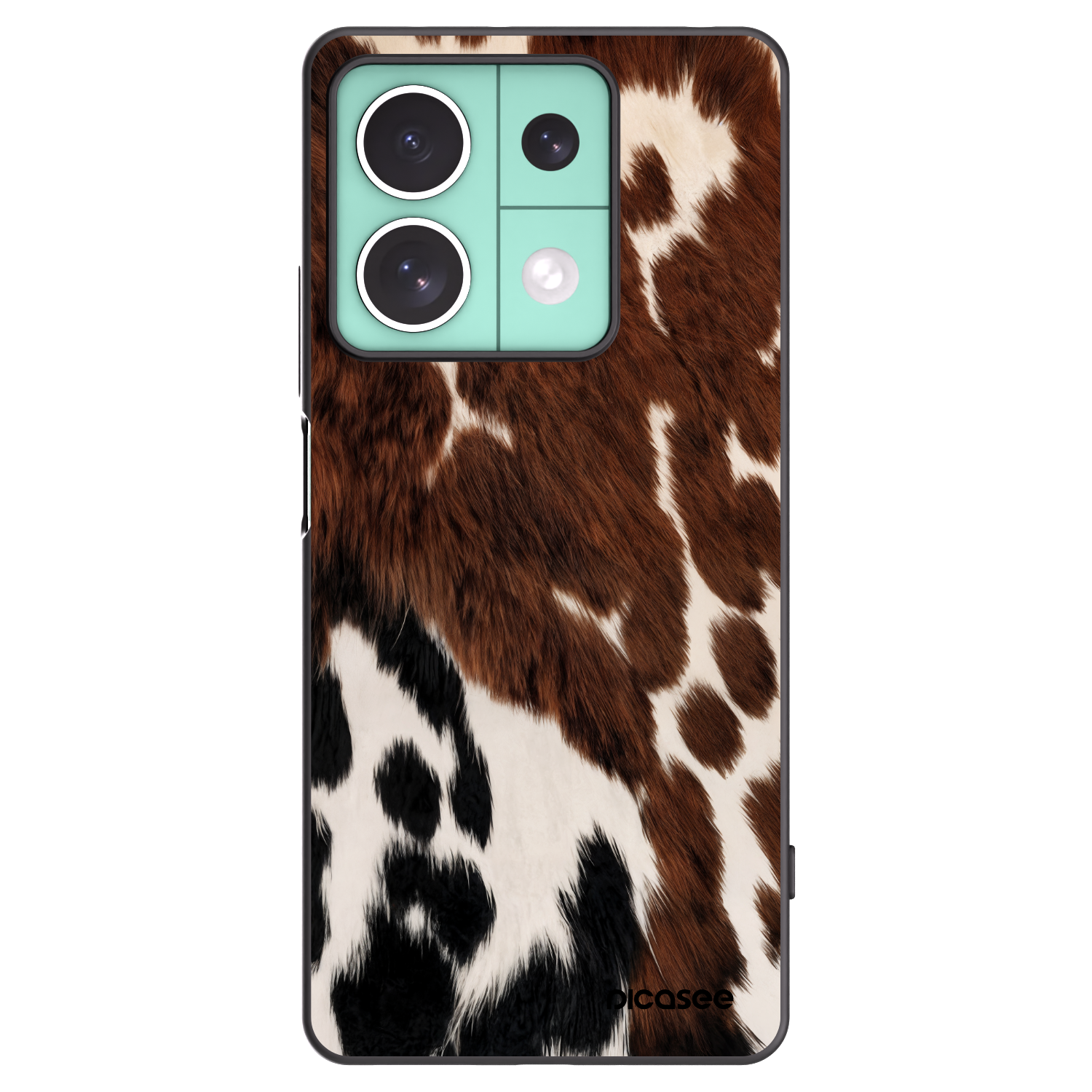 Picasee crna silikonska maskica za Xiaomi Redmi Note 13 5G - Rust
