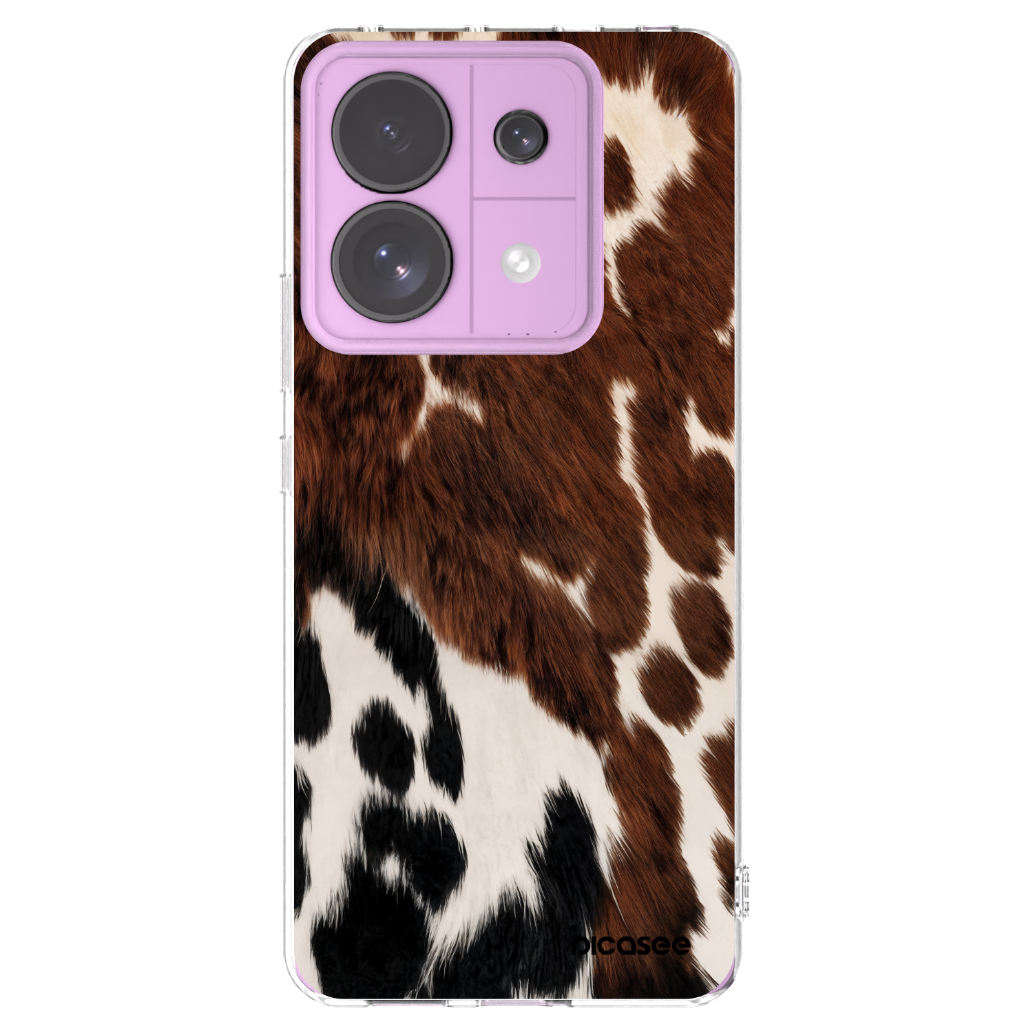 Picasee silikonska prozirna maskica za Xiaomi Redmi Note 13 Pro 5G - Rust