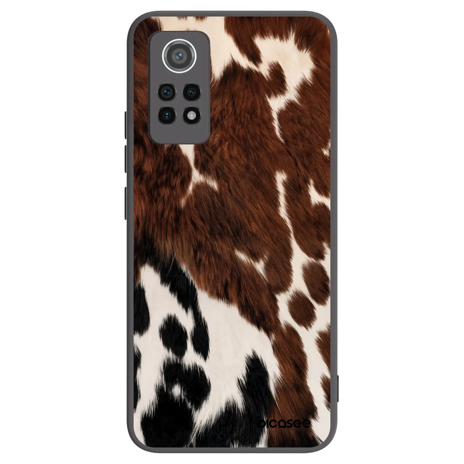 Picasee crna silikonska maskica za Xiaomi Redmi Note 12 Pro 4G - Rust