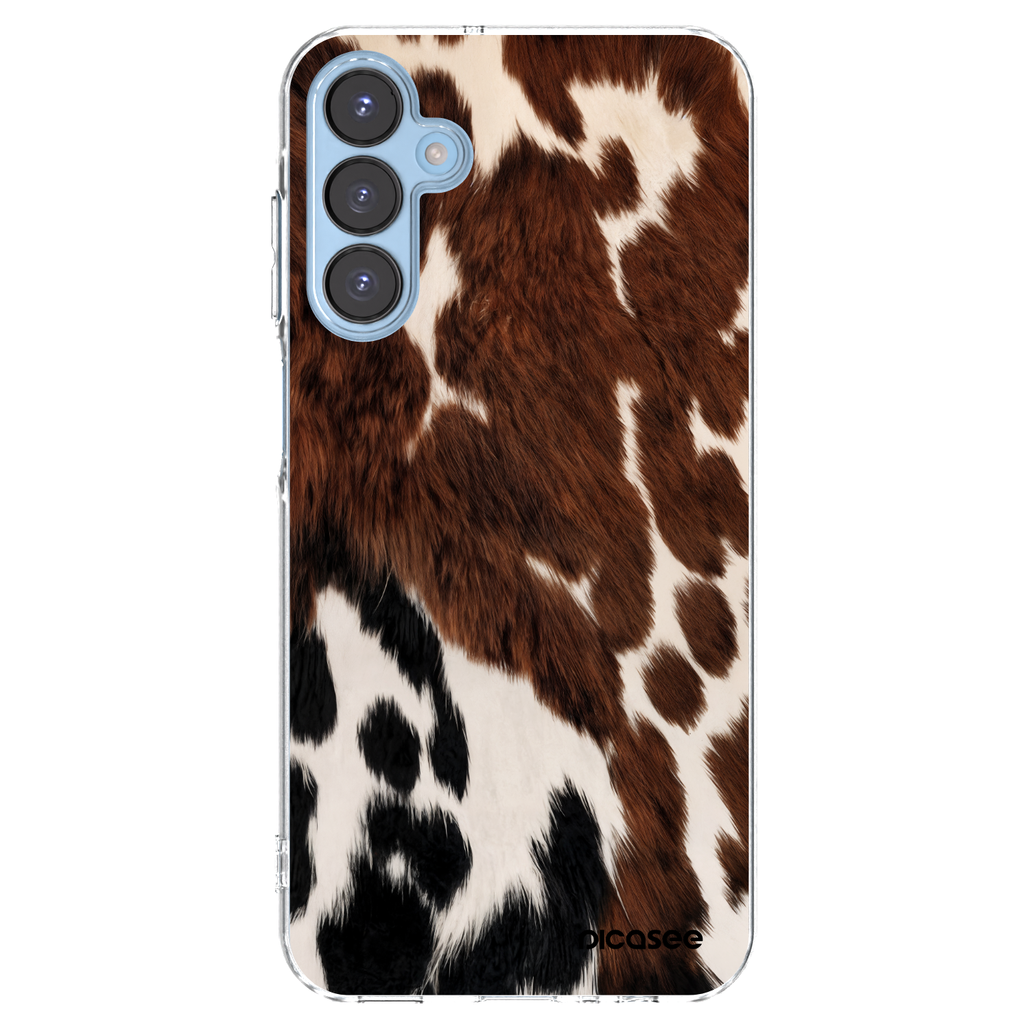 Picasee silikonska prozirna maskica za Samsung Galaxy A15 A156B 5G - Rust