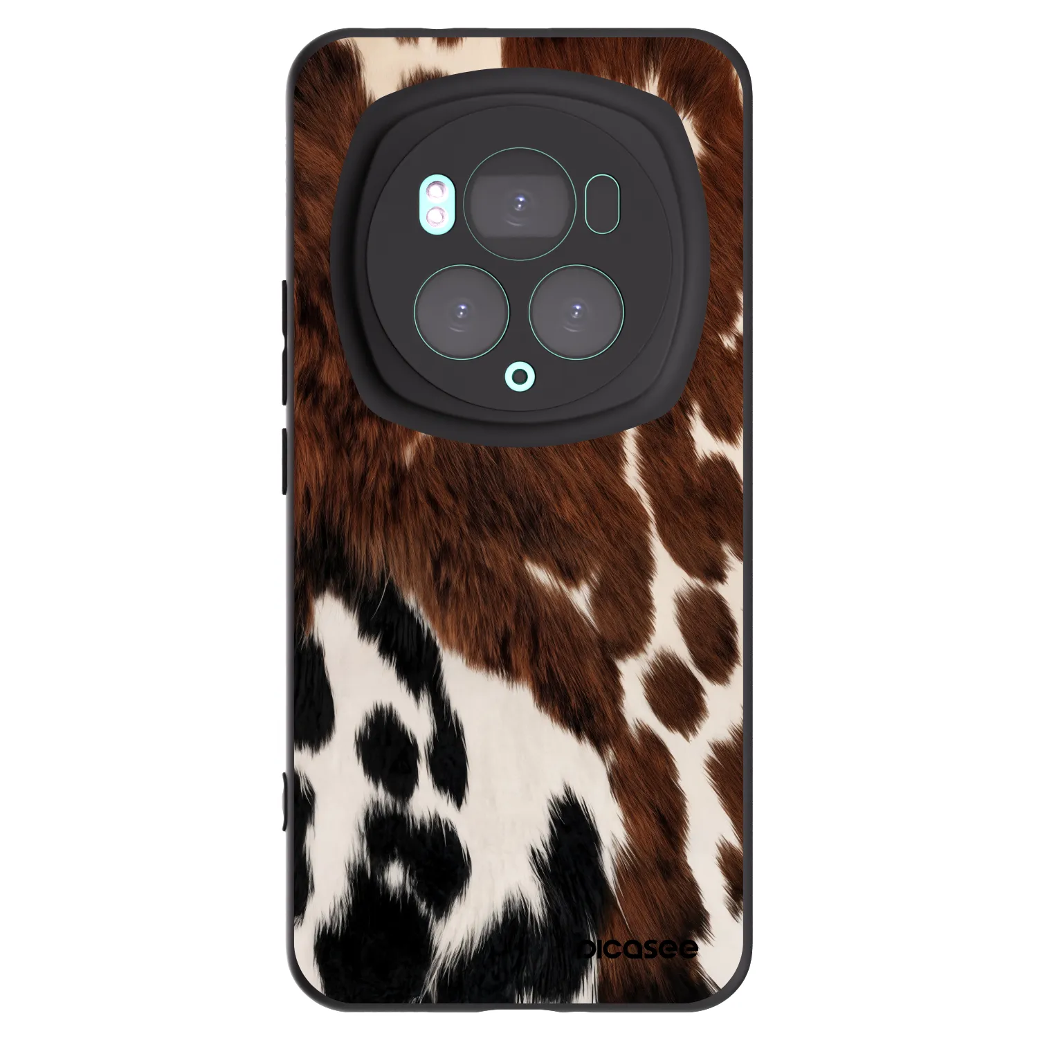 Picasee crna silikonska maskica za Honor Magic6 Pro - Rust