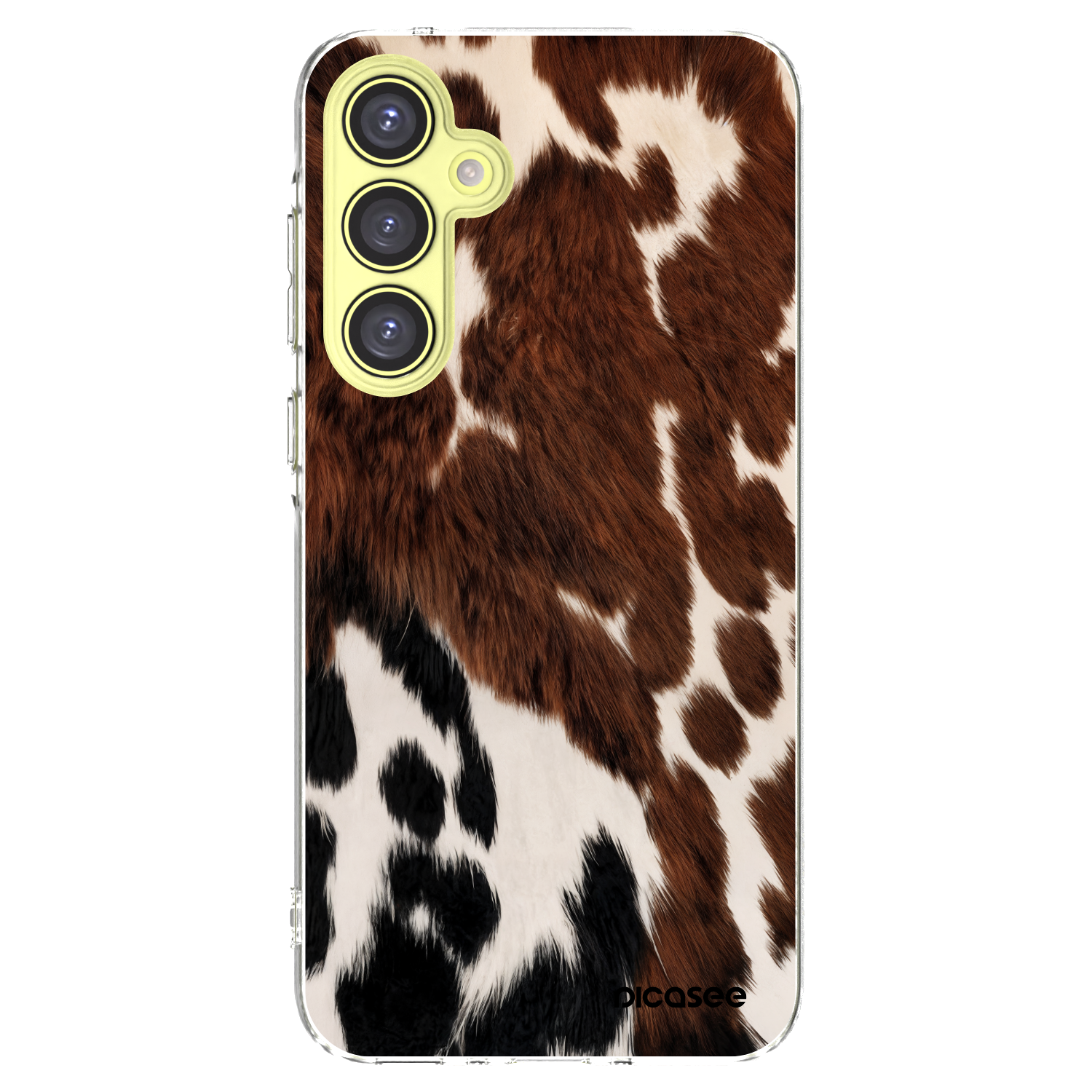 Picasee silikonska prozirna maskica za Samsung Galaxy A35 5G A356B - Rust