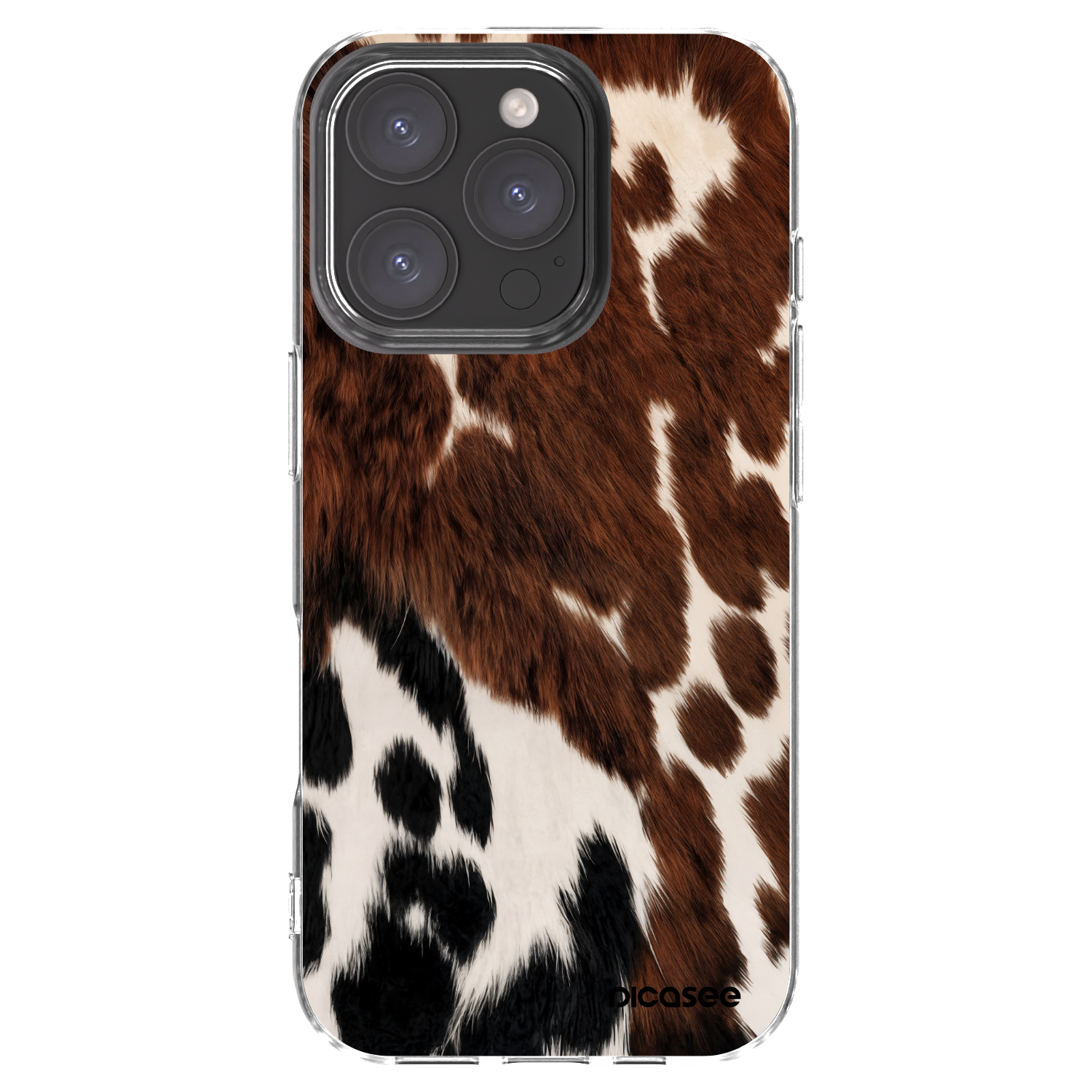 Picasee silikonska prozirna maskica za Apple iPhone 16 Pro - Rust