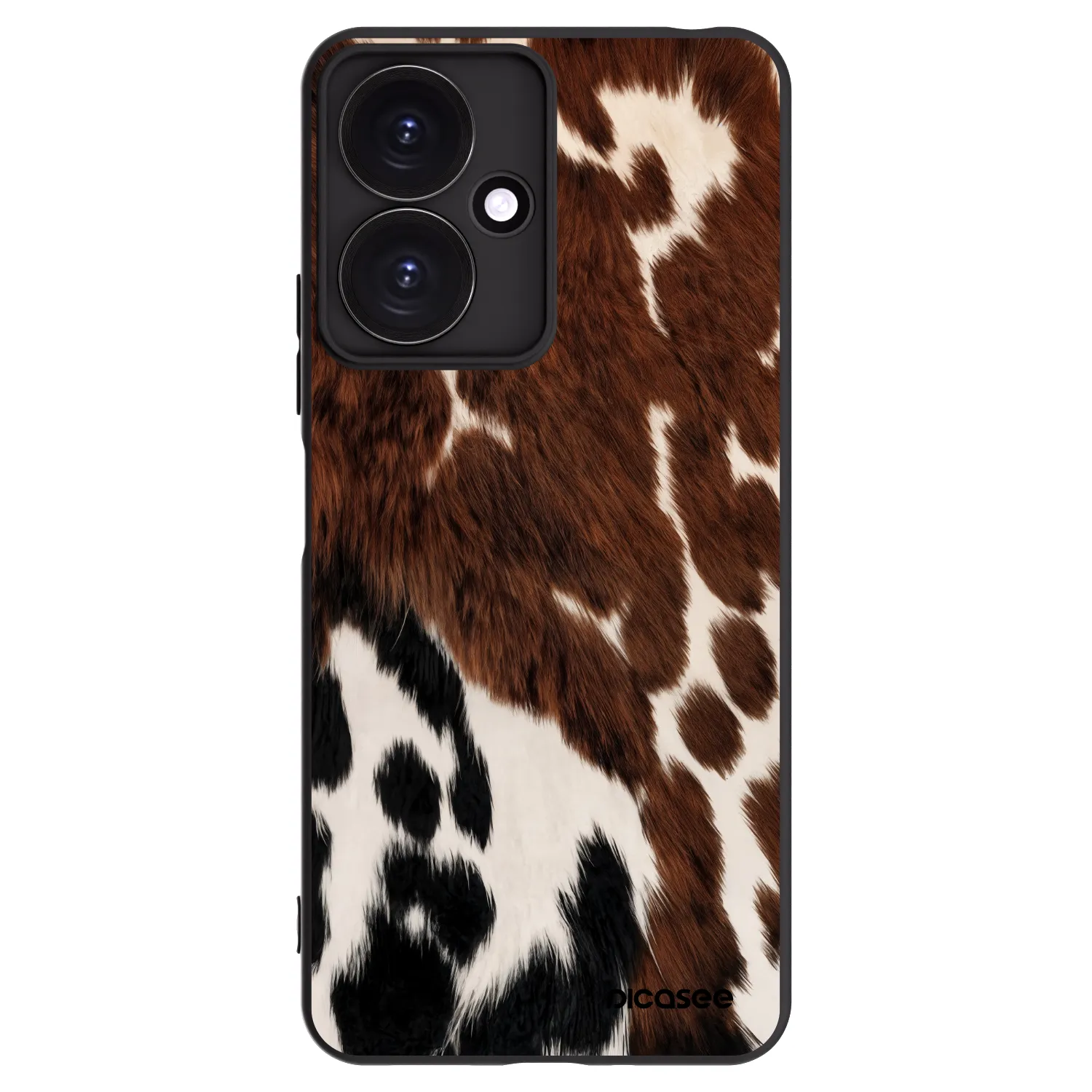 Picasee crna silikonska maskica za Xiaomi Redmi 13C 5G - Rust