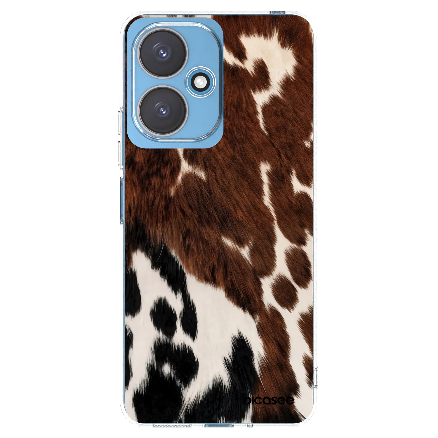 Picasee silikonska prozirna maskica za Xiaomi Redmi 13C 5G - Rust