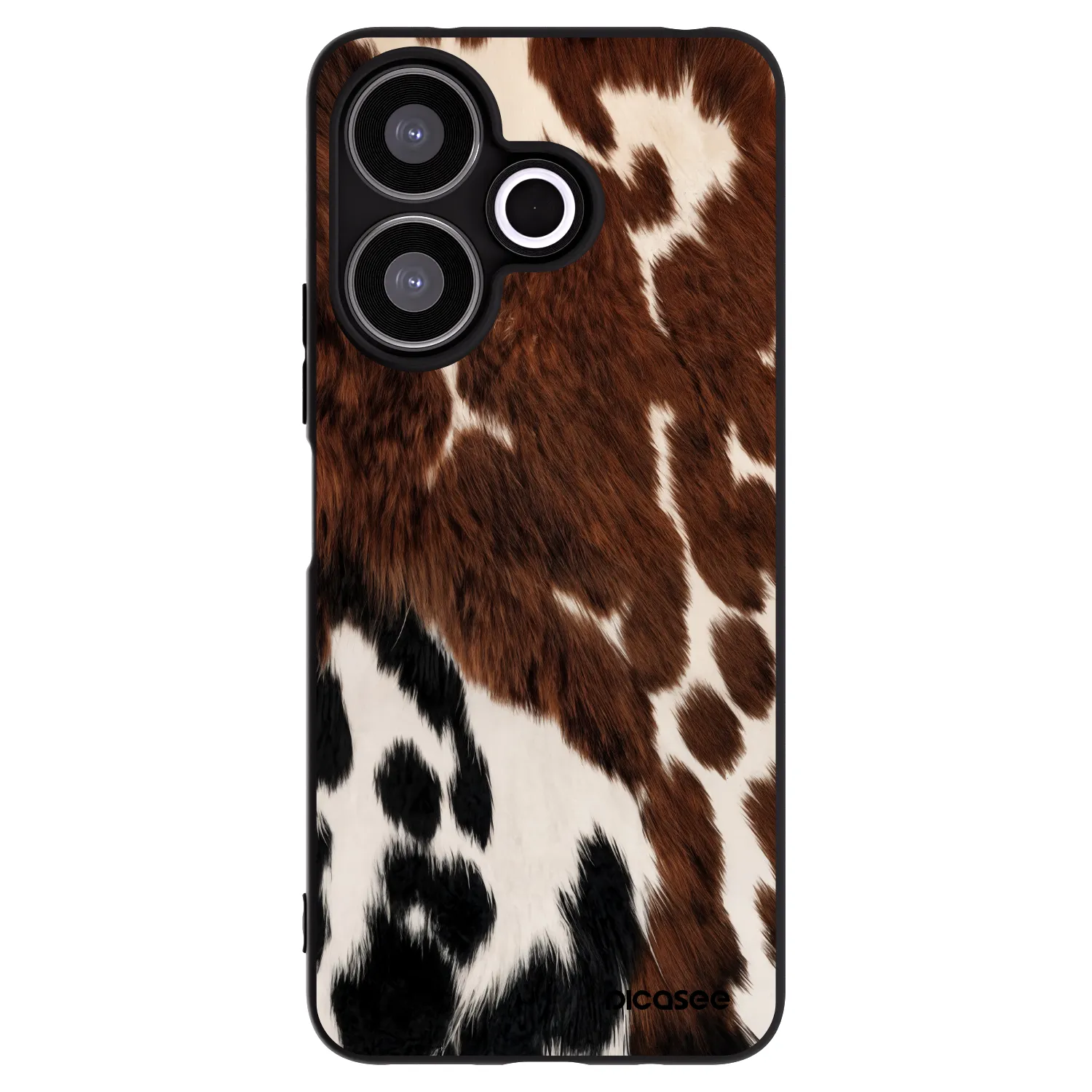 Picasee crna silikonska maskica za Xiaomi Redmi 13 4G - Rust