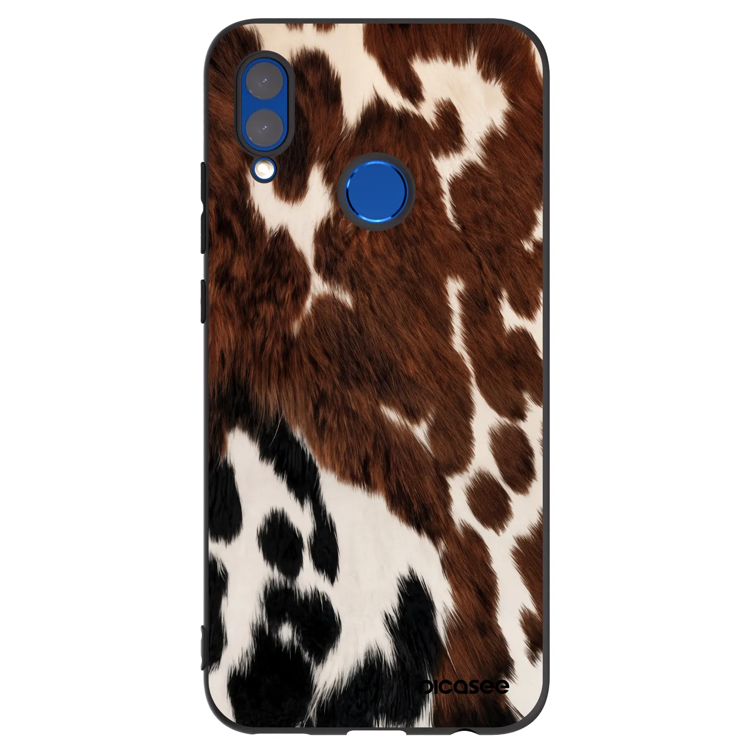 Picasee crna silikonska maskica za Huawei P Smart 2019 - Rust