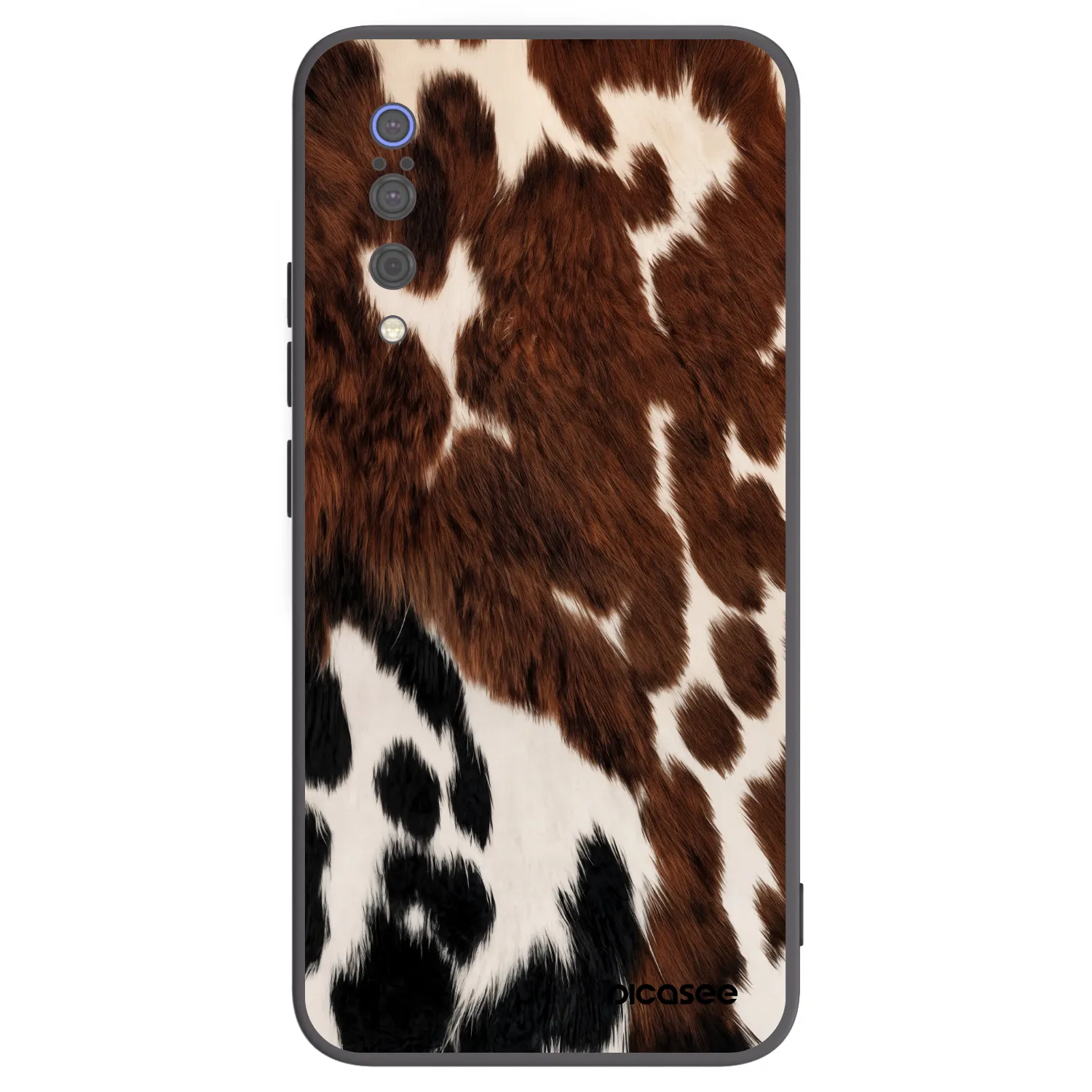 Picasee crna silikonska maskica za Xiaomi Mi 9 - Rust