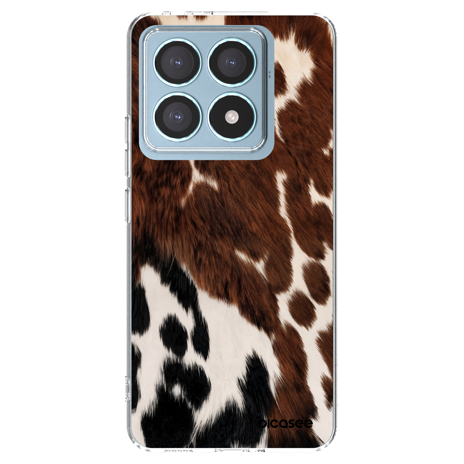 Picasee silikonska prozirna maskica za Xiaomi 14T Pro - Rust