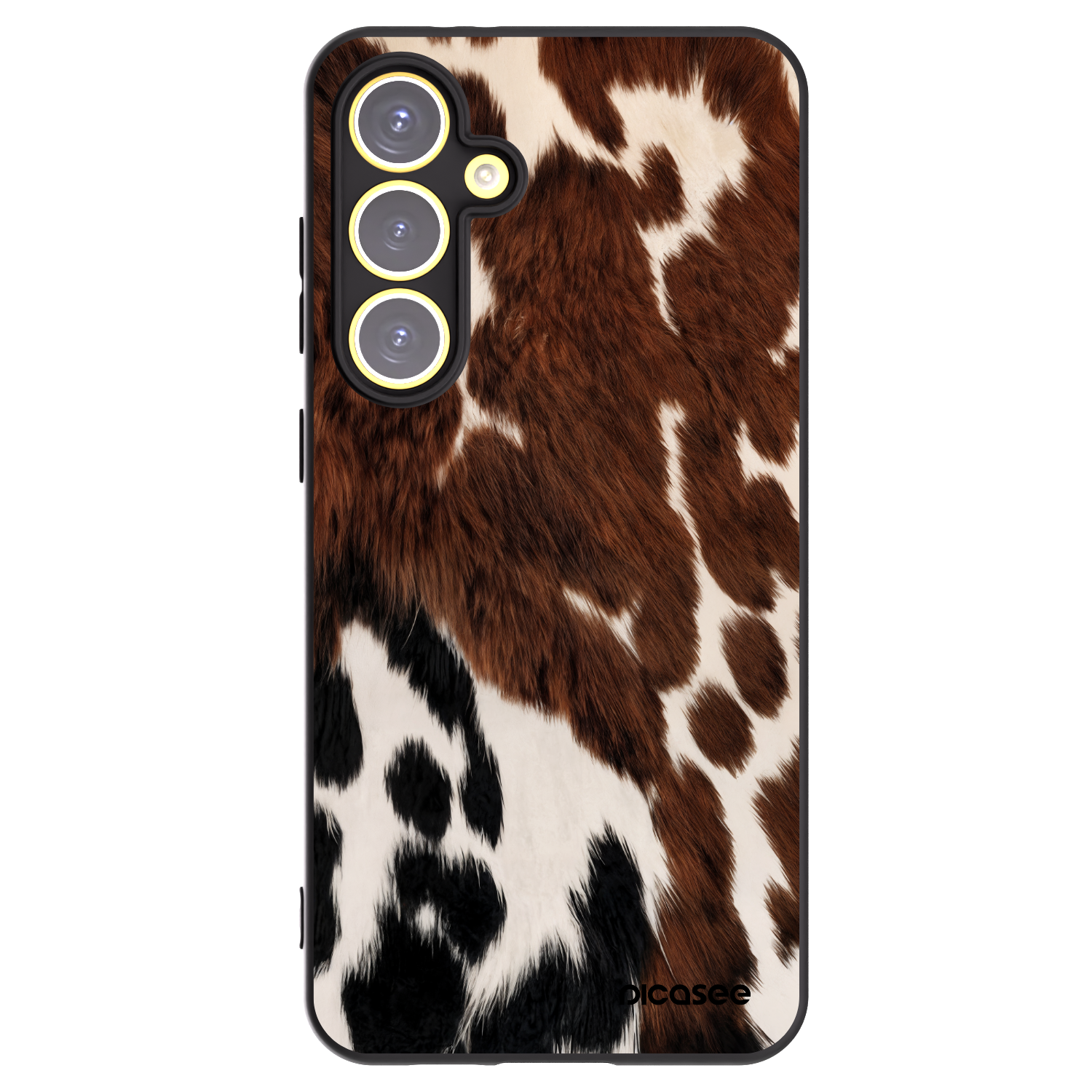 Picasee crna silikonska maskica za Samsung Galaxy S24 FE S721B - Rust