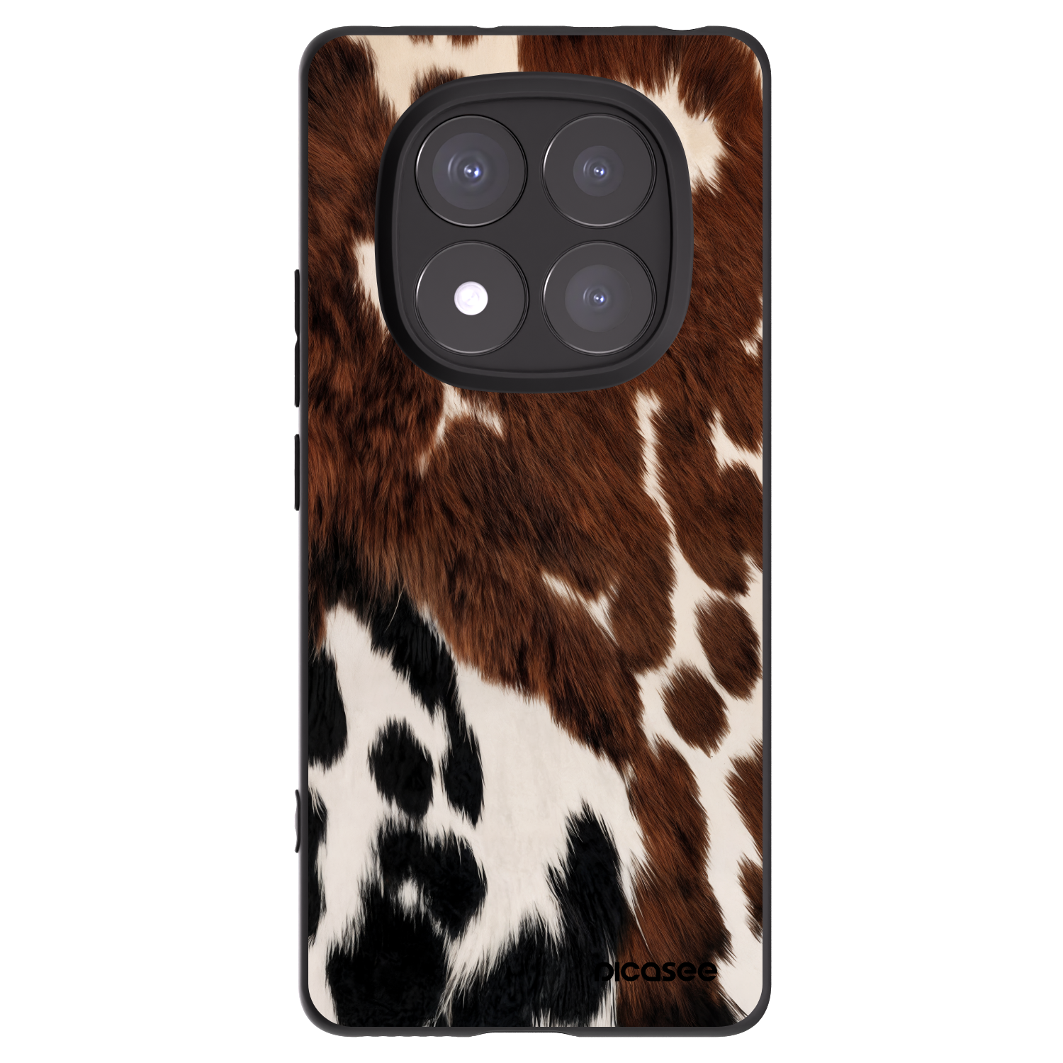 Picasee crna silikonska maskica za Xiaomi Redmi Note 14 Pro 5G - Rust