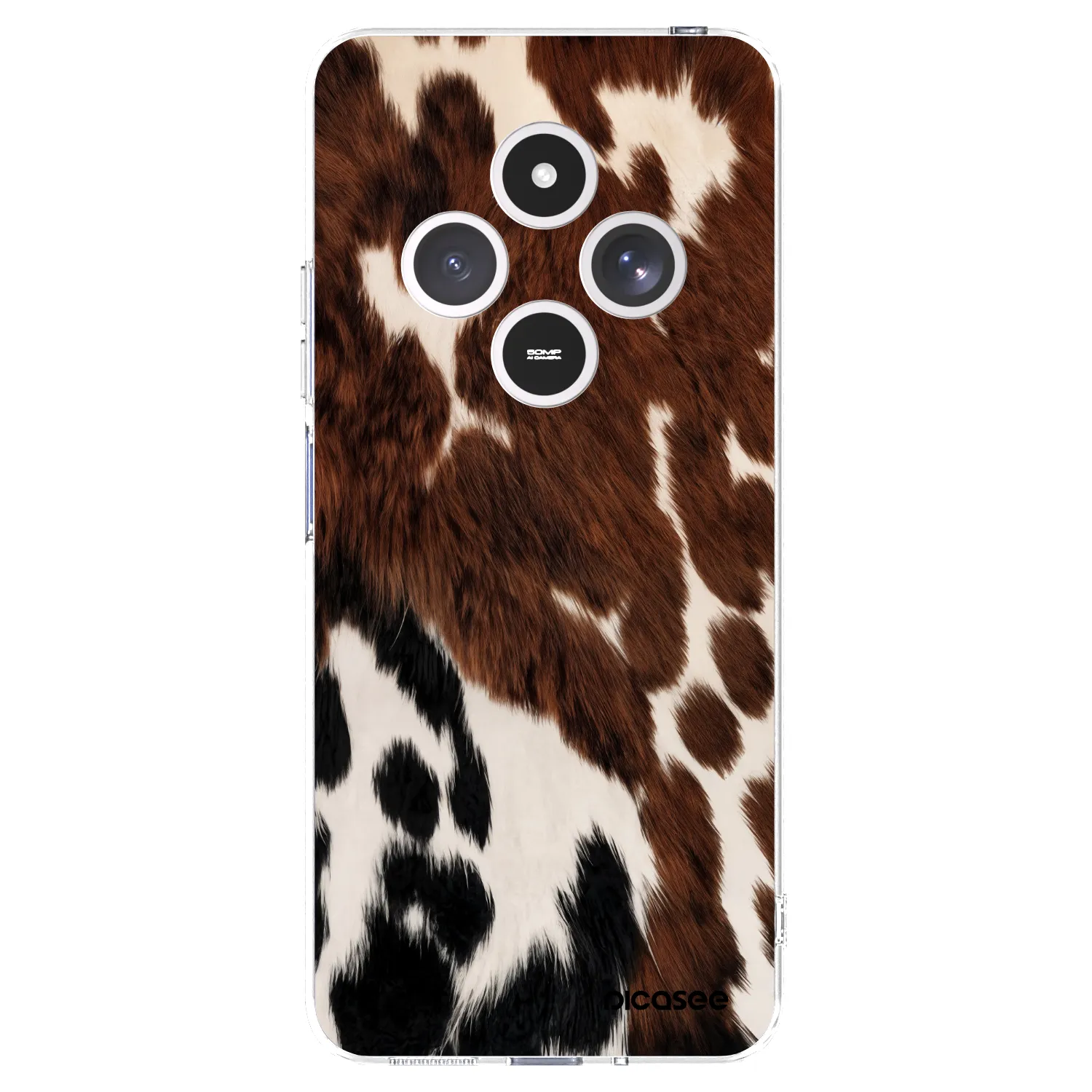 Picasee silikonska prozirna maskica za Xiaomi Redmi 14C - Rust