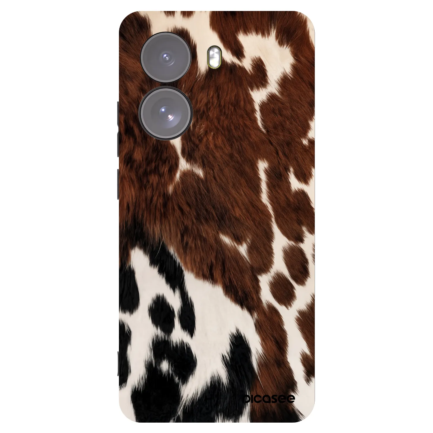 Picasee crna silikonska maskica za Xiaomi Poco X7 - Rust