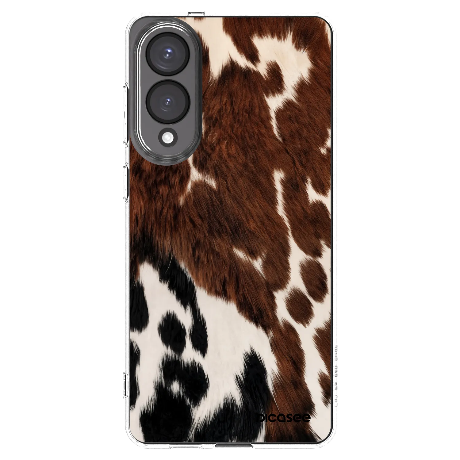 Picasee silikonska prozirna maskica za Samsung Galaxy S25 Edge 5G - Rust