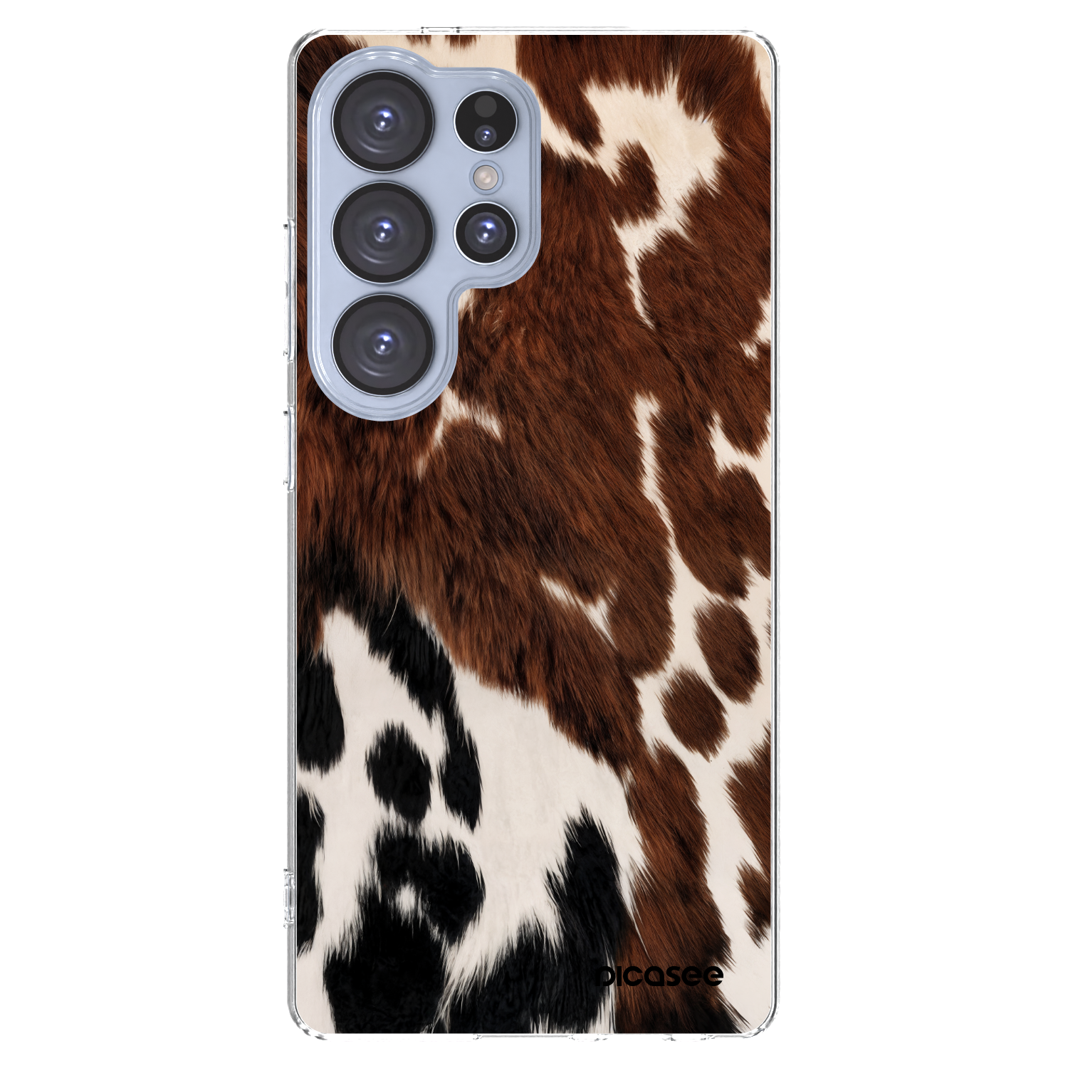 Picasee silikonska prozirna maskica za Samsung Galaxy S25 Ultra 5G - Rust