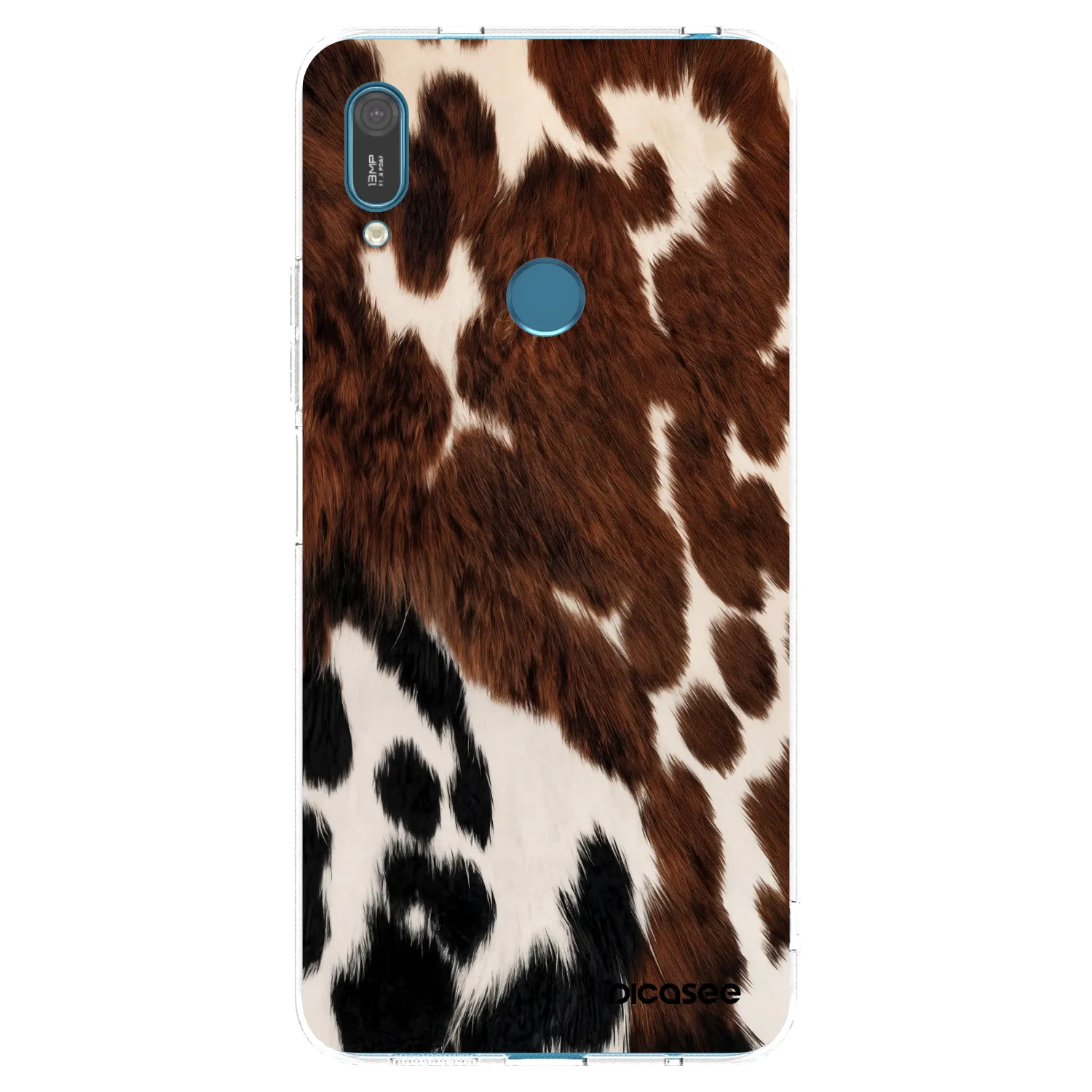 Picasee silikonska prozirna maskica za Huawei Y7 2019 - Rust