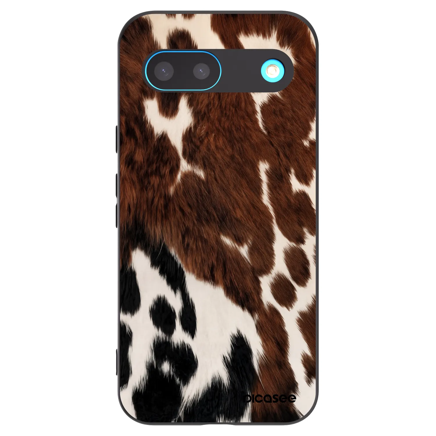 Picasee crna silikonska maskica za Google Pixel 8 - Rust