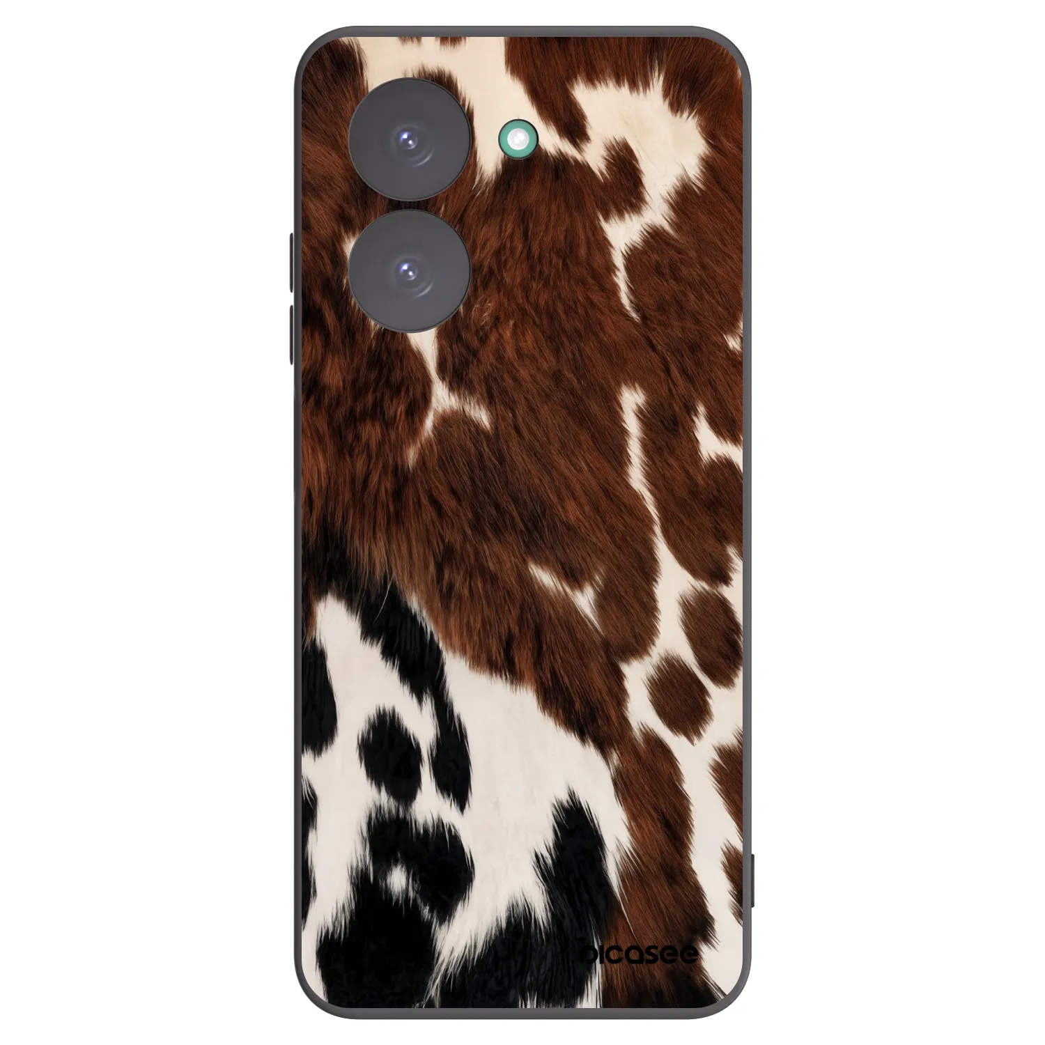 Picasee crna silikonska maskica za Xiaomi Redmi A5 - Rust