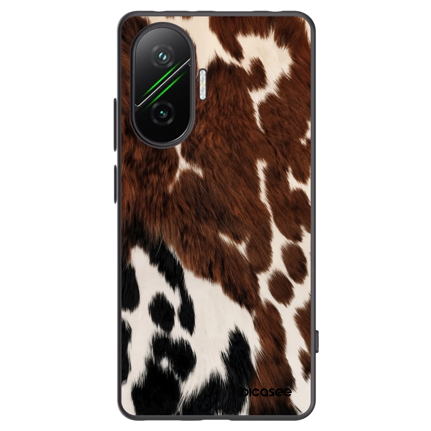 Picasee crna silikonska maskica za Xiaomi Poco F7 5G - Rust