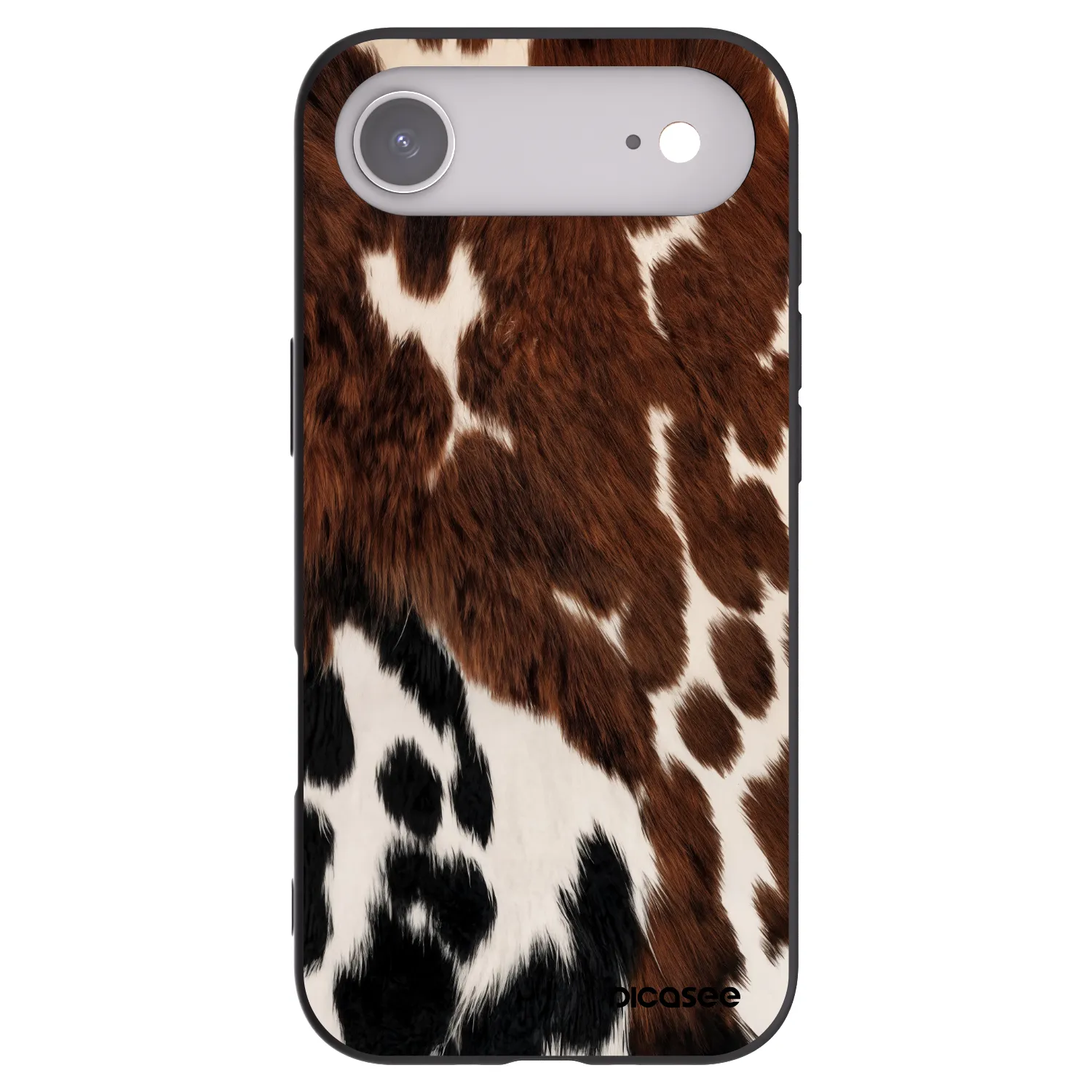 Picasee crna silikonska maskica za Apple iPhone Air - Rust