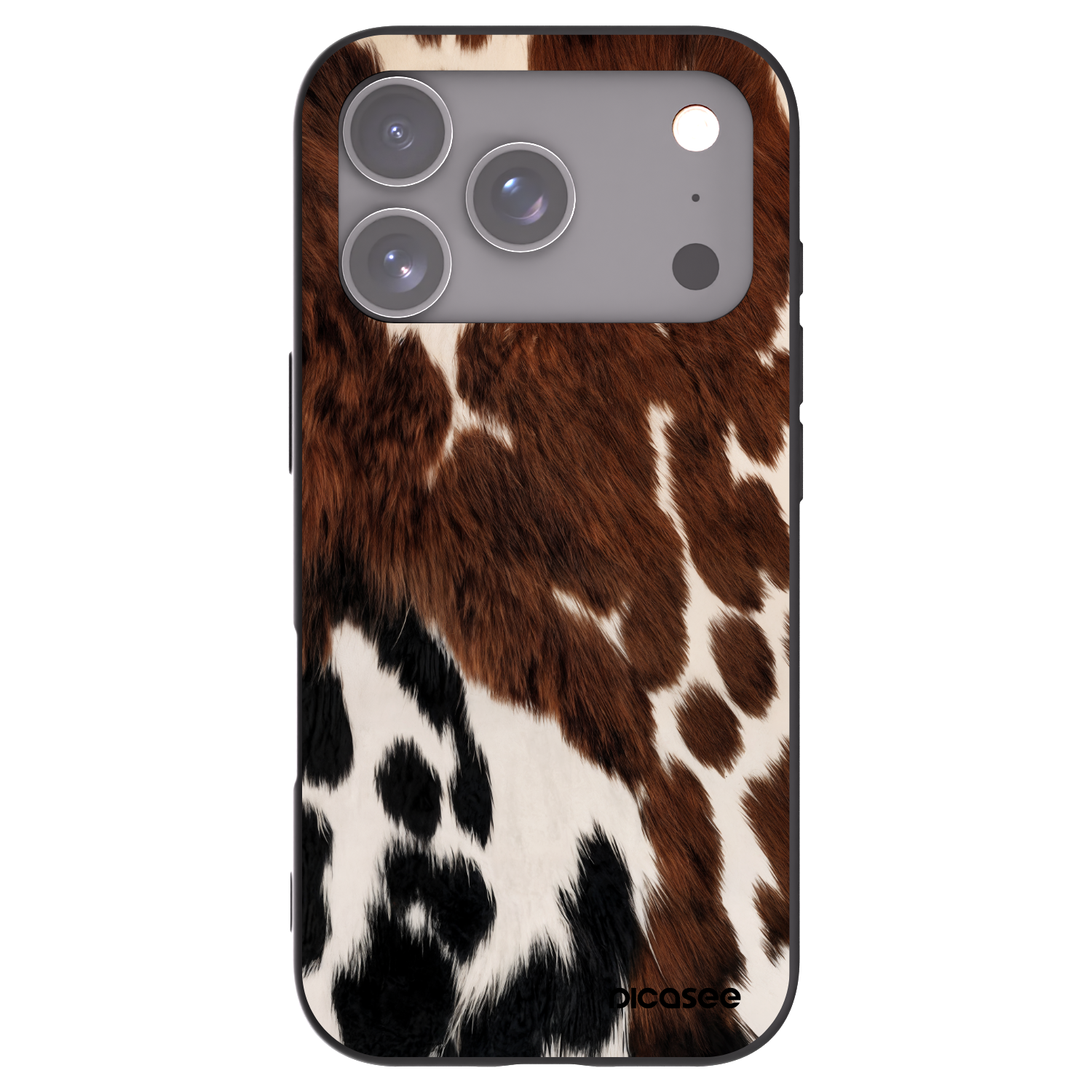 Picasee crna silikonska maskica za Apple iPhone 17 Pro - Rust