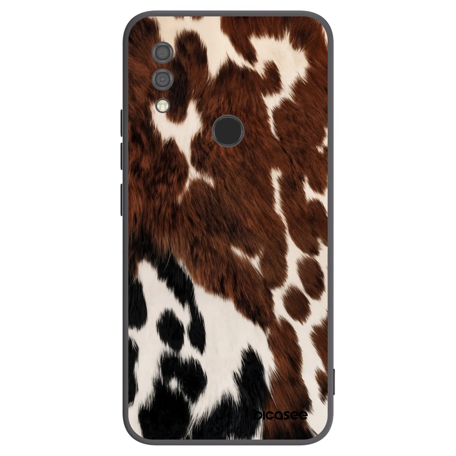 Picasee crna silikonska maskica za Xiaomi Redmi 7 - Rust