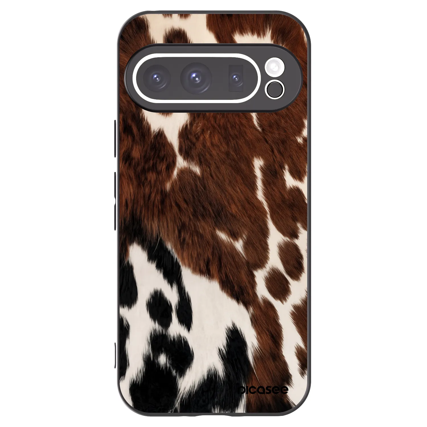 Picasee crna silikonska maskica za Google Pixel 9 Pro XL - Rust