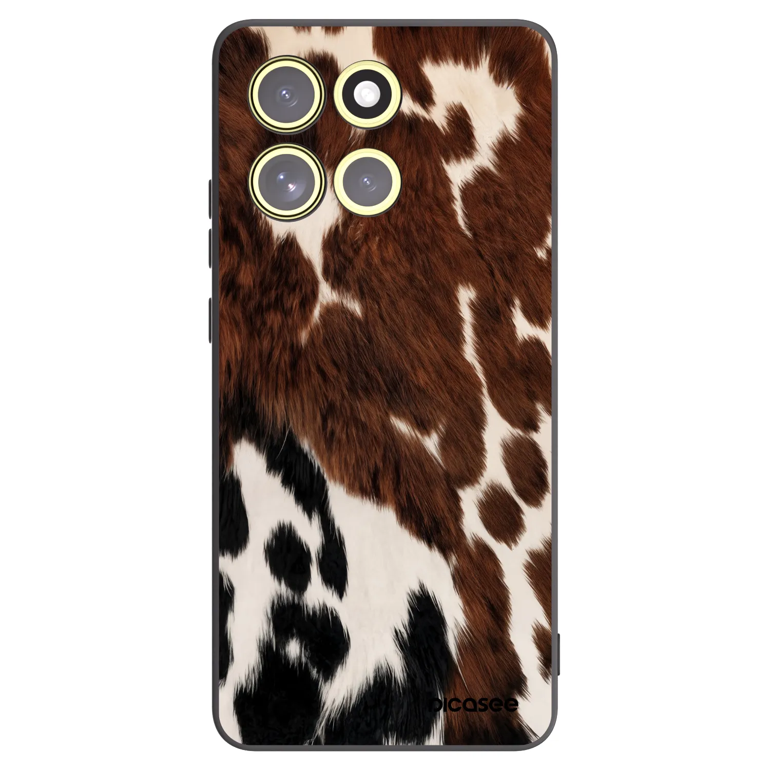 Picasee crna silikonska maskica za Motorola Moto G86 5G - Rust