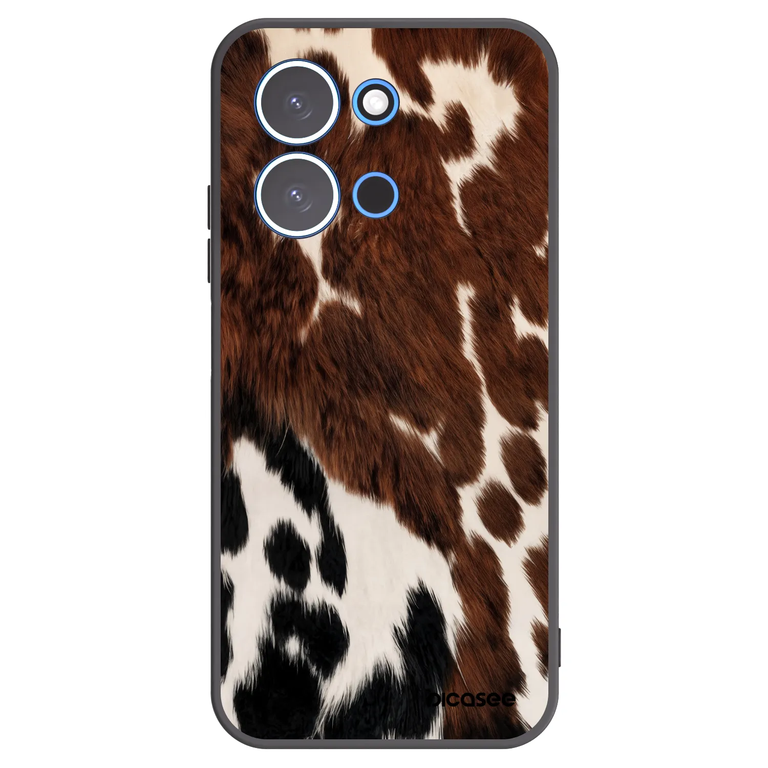 Picasee crna silikonska maskica za Xiaomi Redmi 15C 4G - Rust