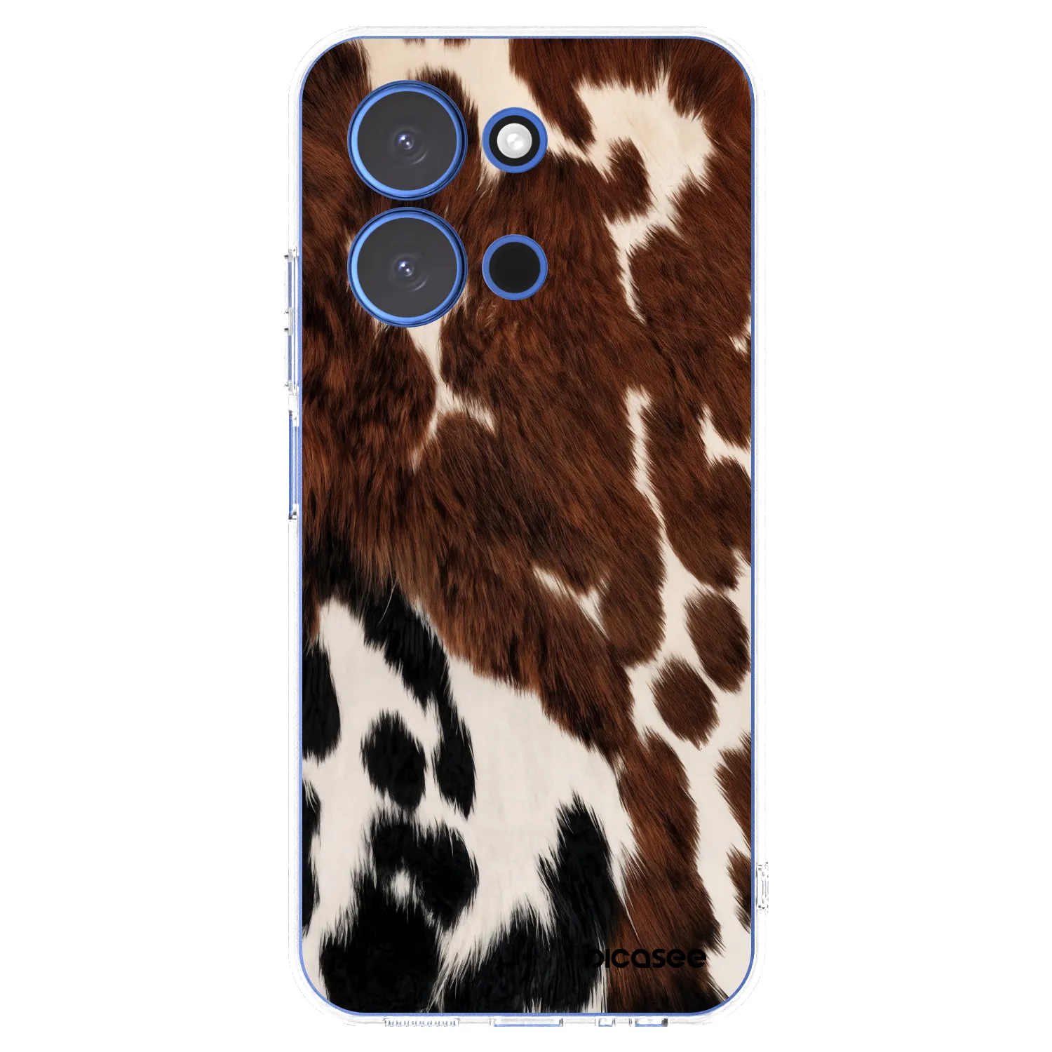 Picasee silikonska prozirna maskica za Xiaomi Redmi 15C 4G - Rust