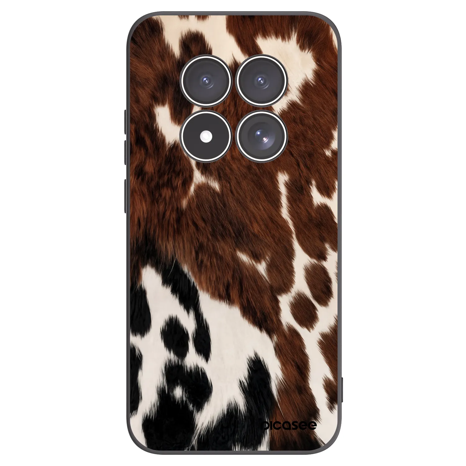 Picasee crna silikonska maskica za Xiaomi Redmi Note 15 Pro 4G - Rust