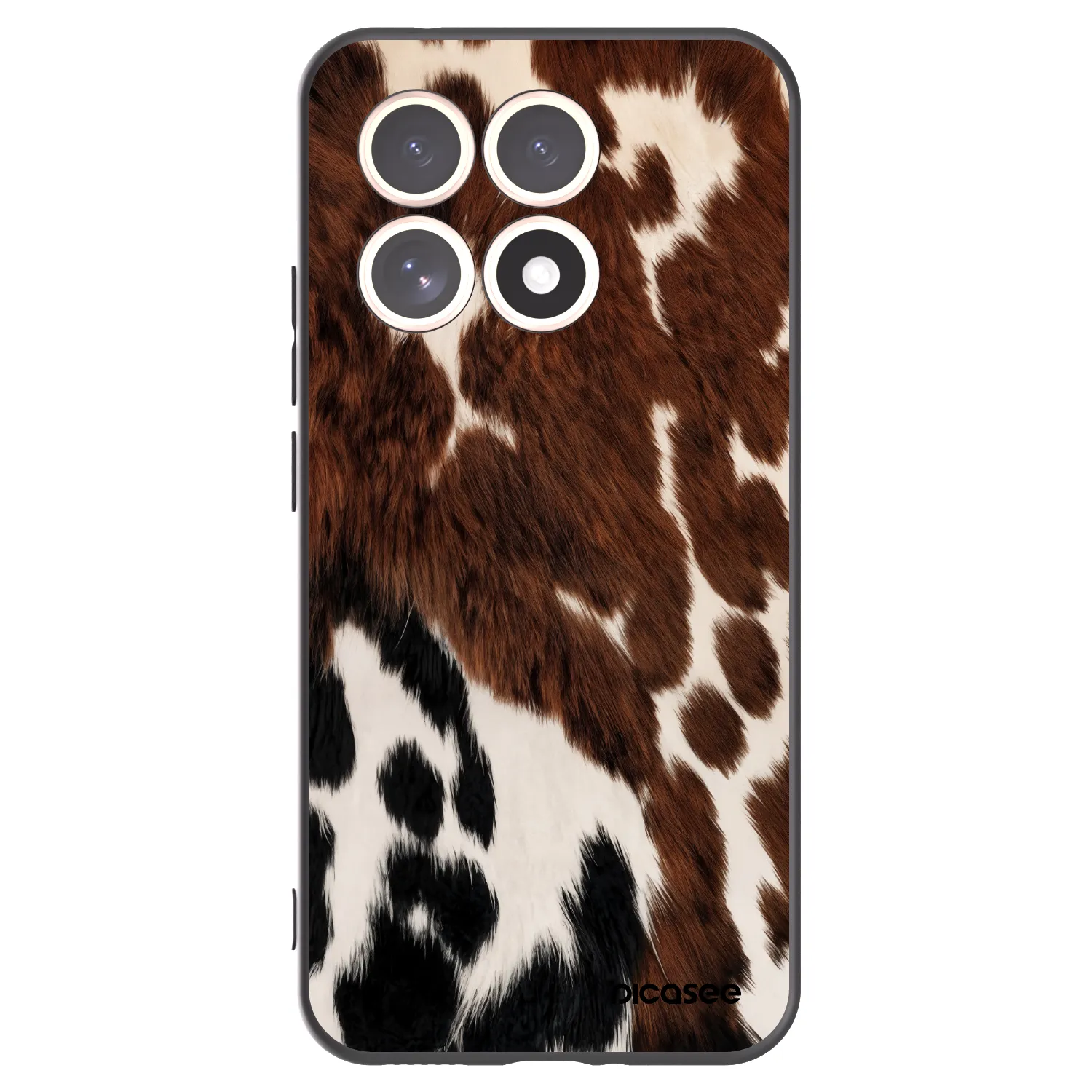 Picasee crna silikonska maskica za Xiaomi 15T - Rust