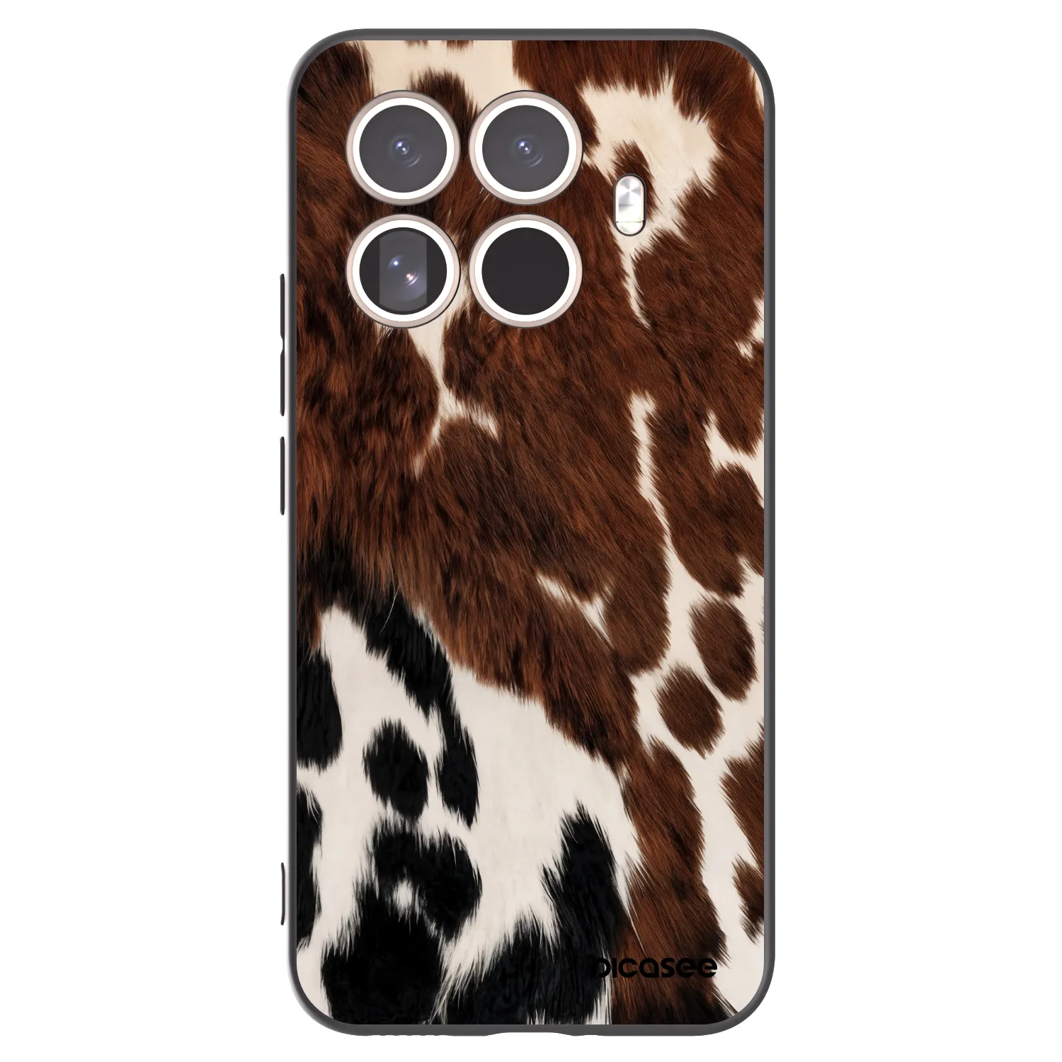 Picasee crna silikonska maskica za Xiaomi 15T Pro - Rust