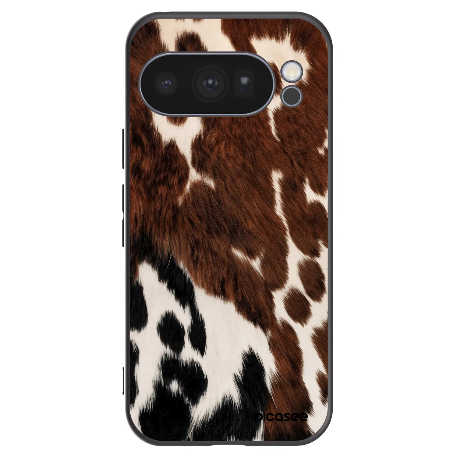 Picasee crna silikonska maskica za Google Pixel 10 Pro - Rust