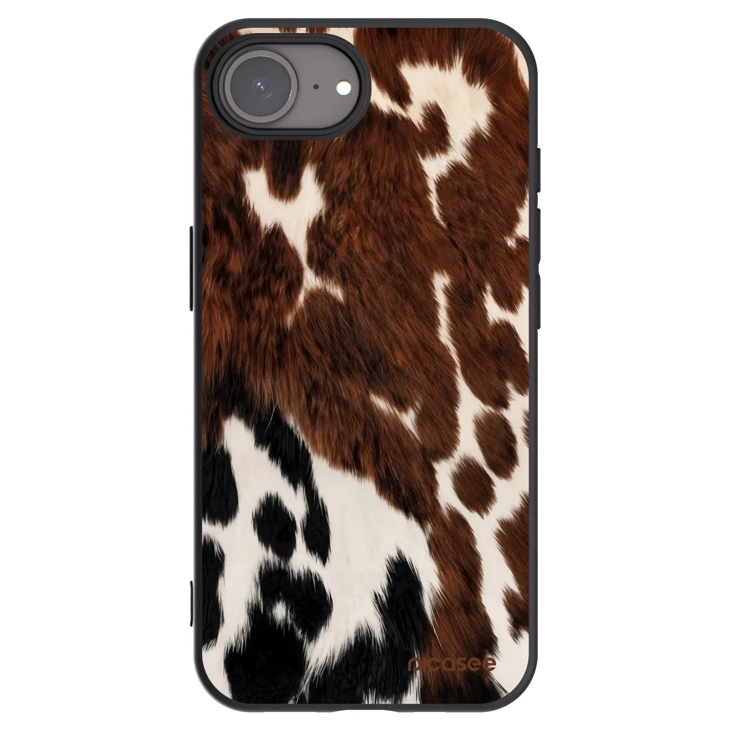 Picasee crna silikonska maskica za Apple iPhone 17e - Rust